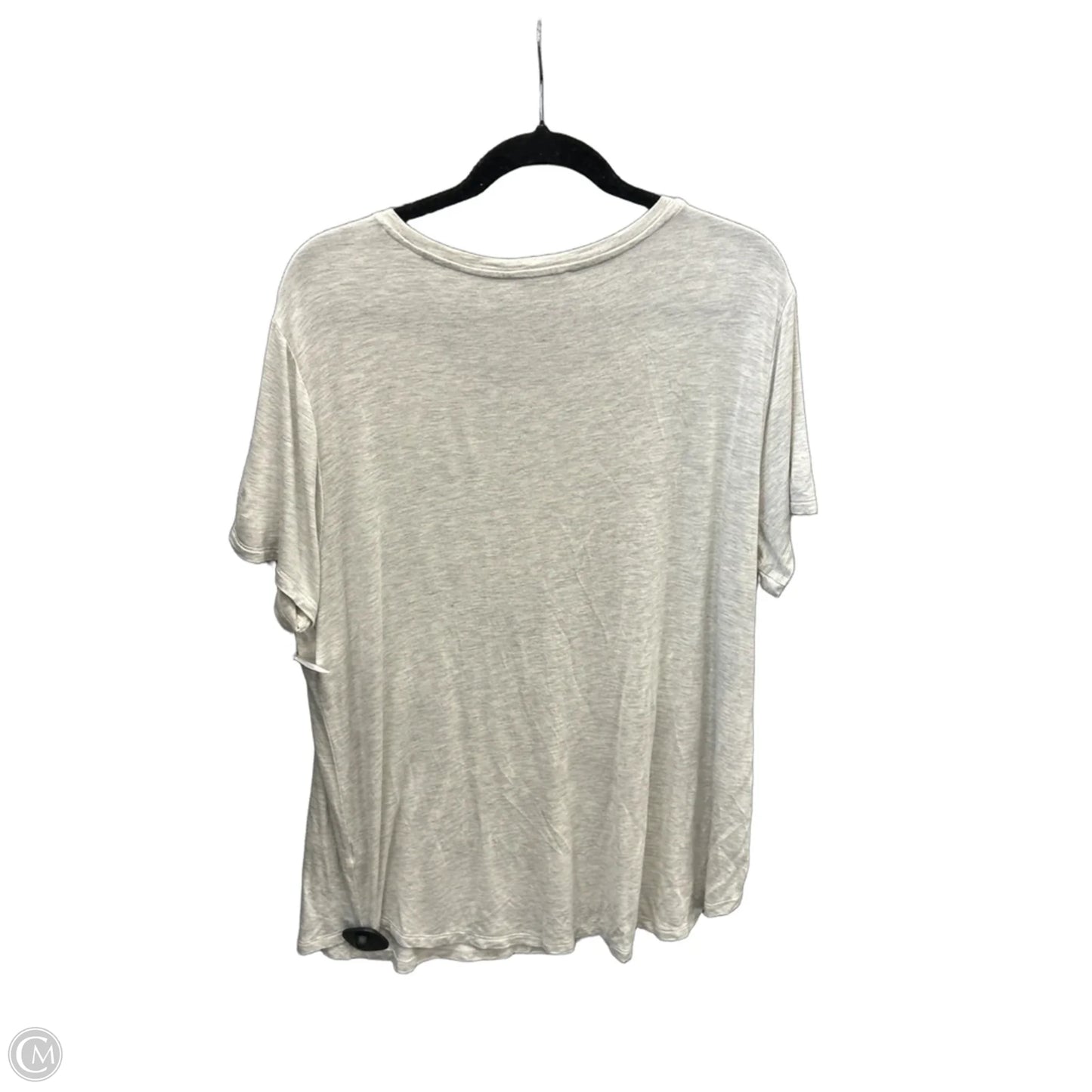 Tunic Short Sleeve By Maurices In Grey, Size: Xxl