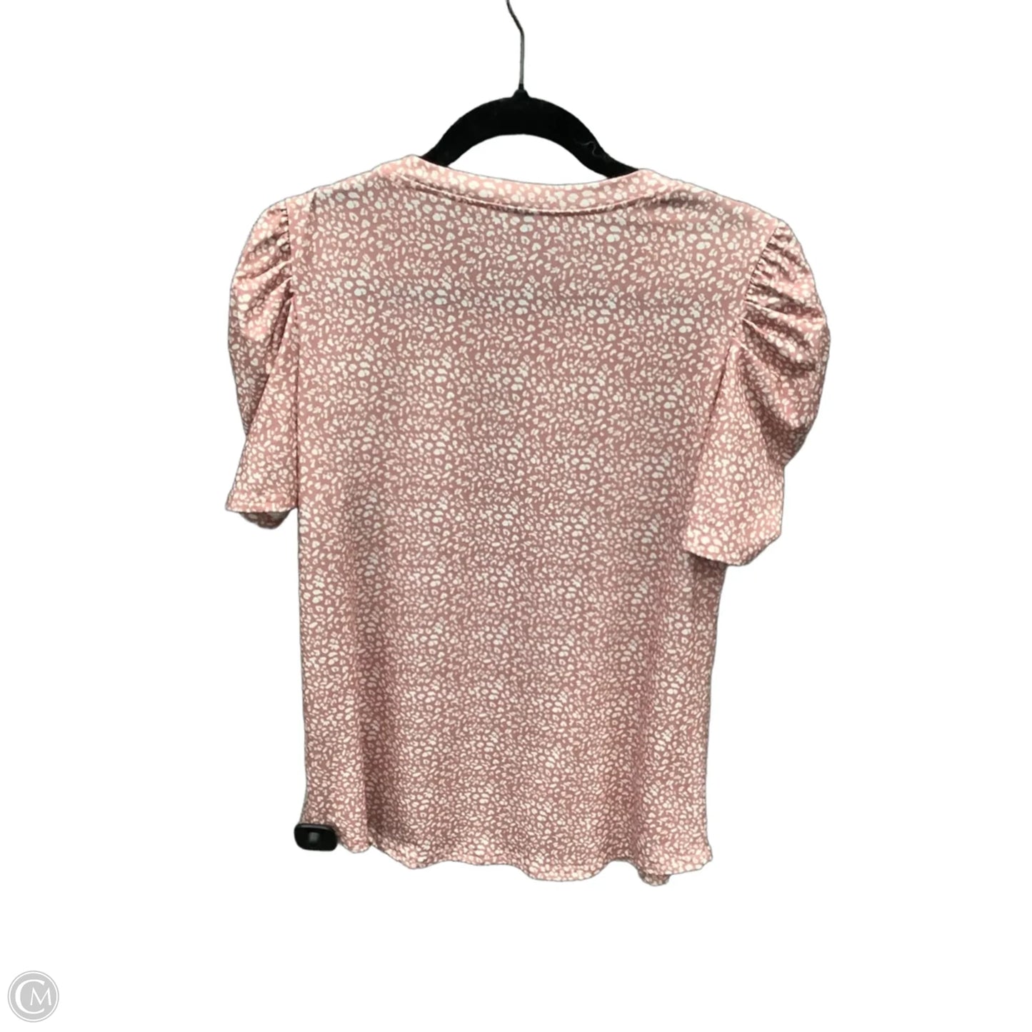Top Short Sleeve By Clothes Mentor In Pink, Size: M