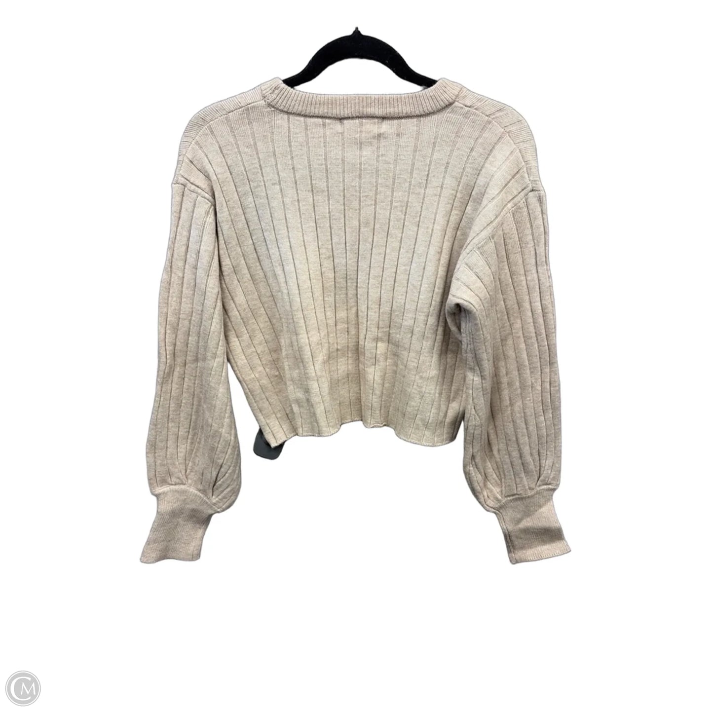 Sweater By Poof In Tan, Size: L
