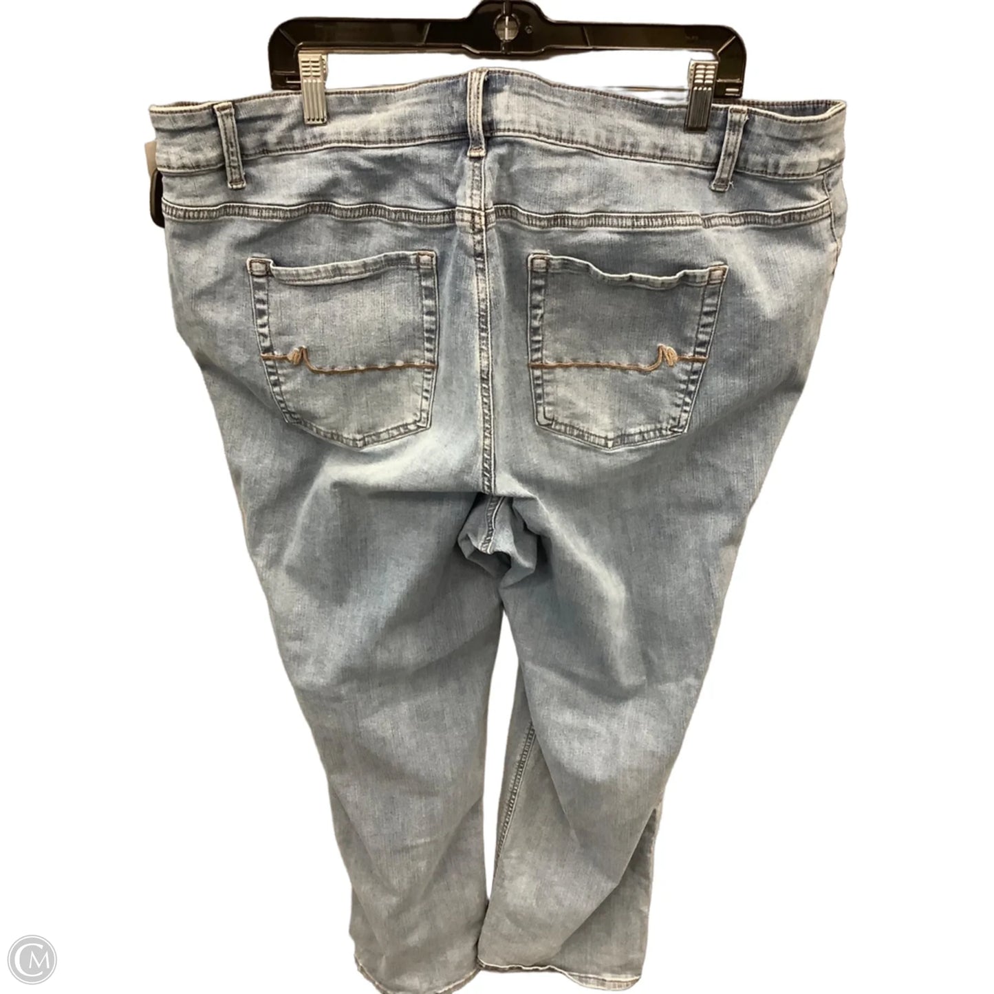Jeans Straight By Maurices In Blue Denim, Size: 24