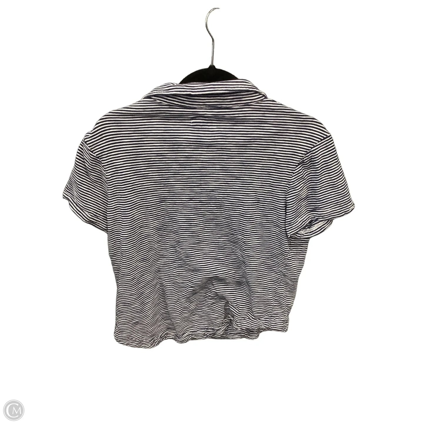 Top Short Sleeve By Vineyard Vines In Striped Pattern, Size: M