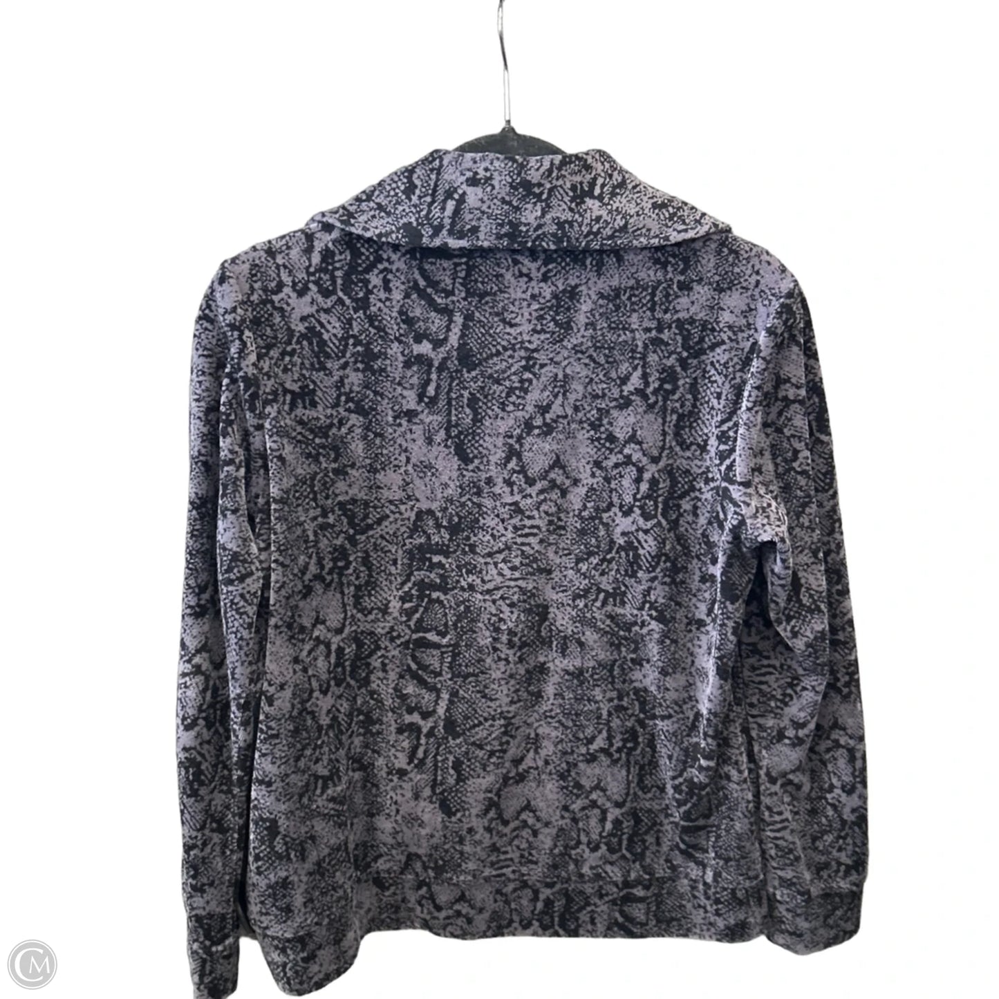Athletic Jacket By Style And Company Sport In Grey, Size: S
