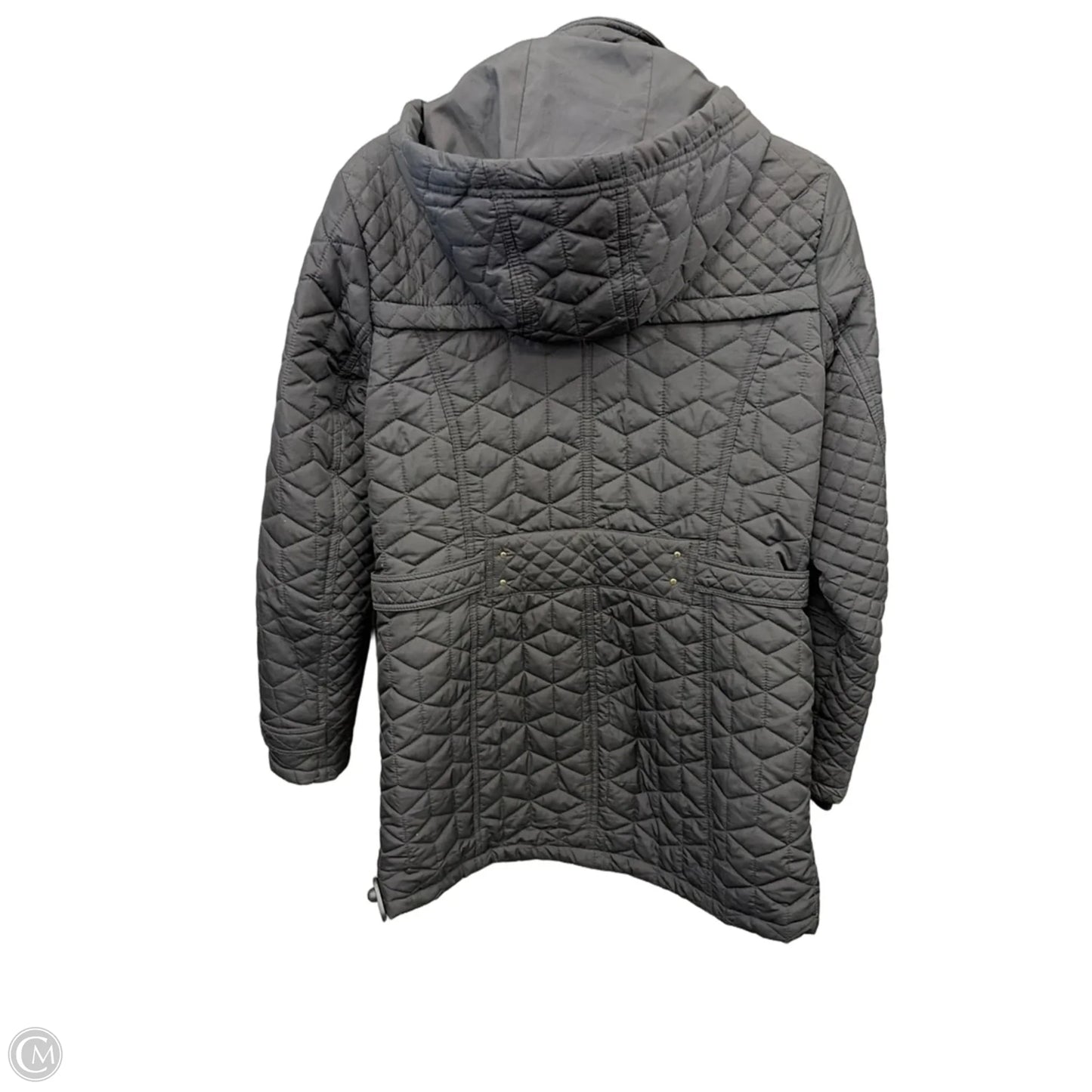 Jacket Puffer & Quilted By Weatherproof In Black, Size: M