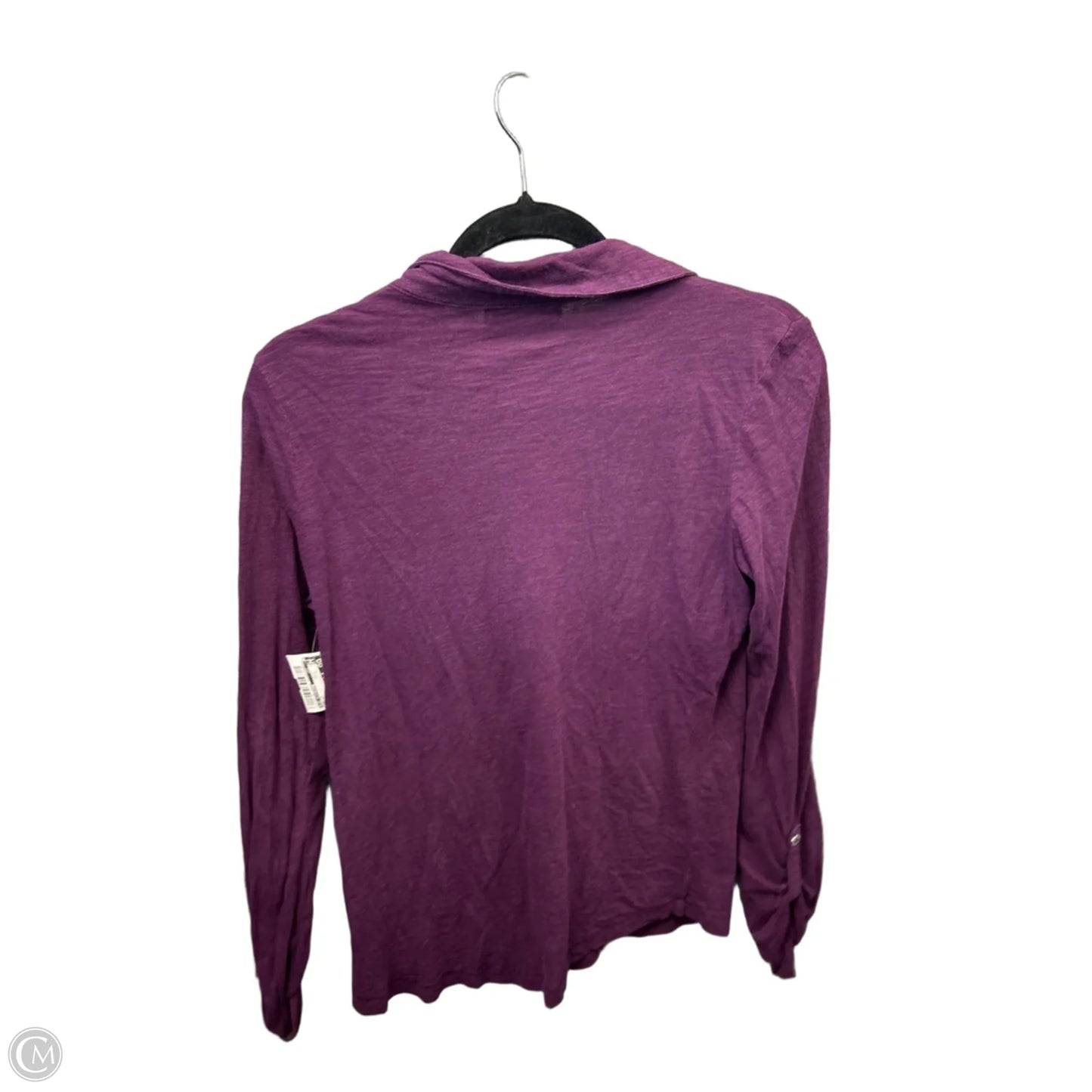 Top Long Sleeve By Liz Claiborne In Purple, Size: S