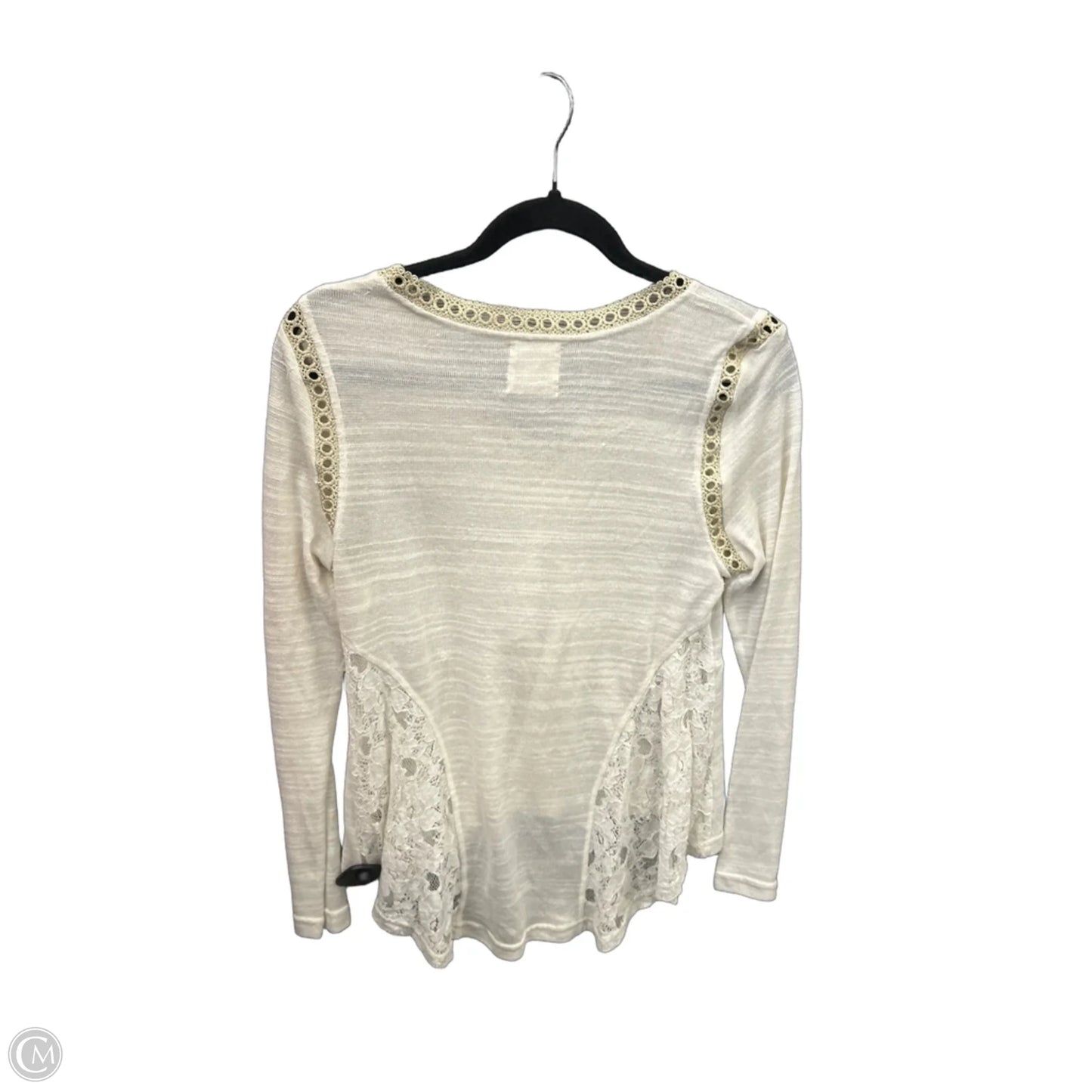 Tunic Sleeveless By Clothes Mentor In Cream, Size: M