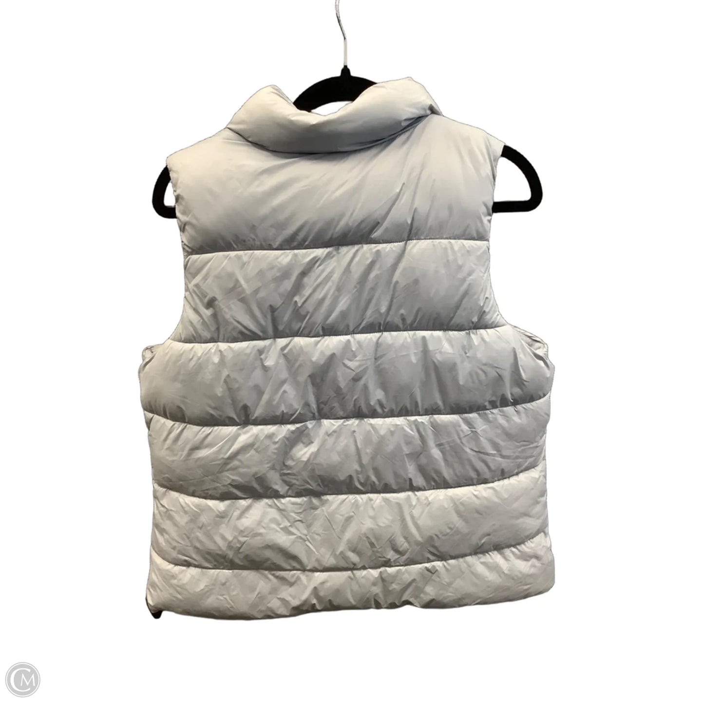Vest Puffer & Quilted By Old Navy In Grey, Size: L