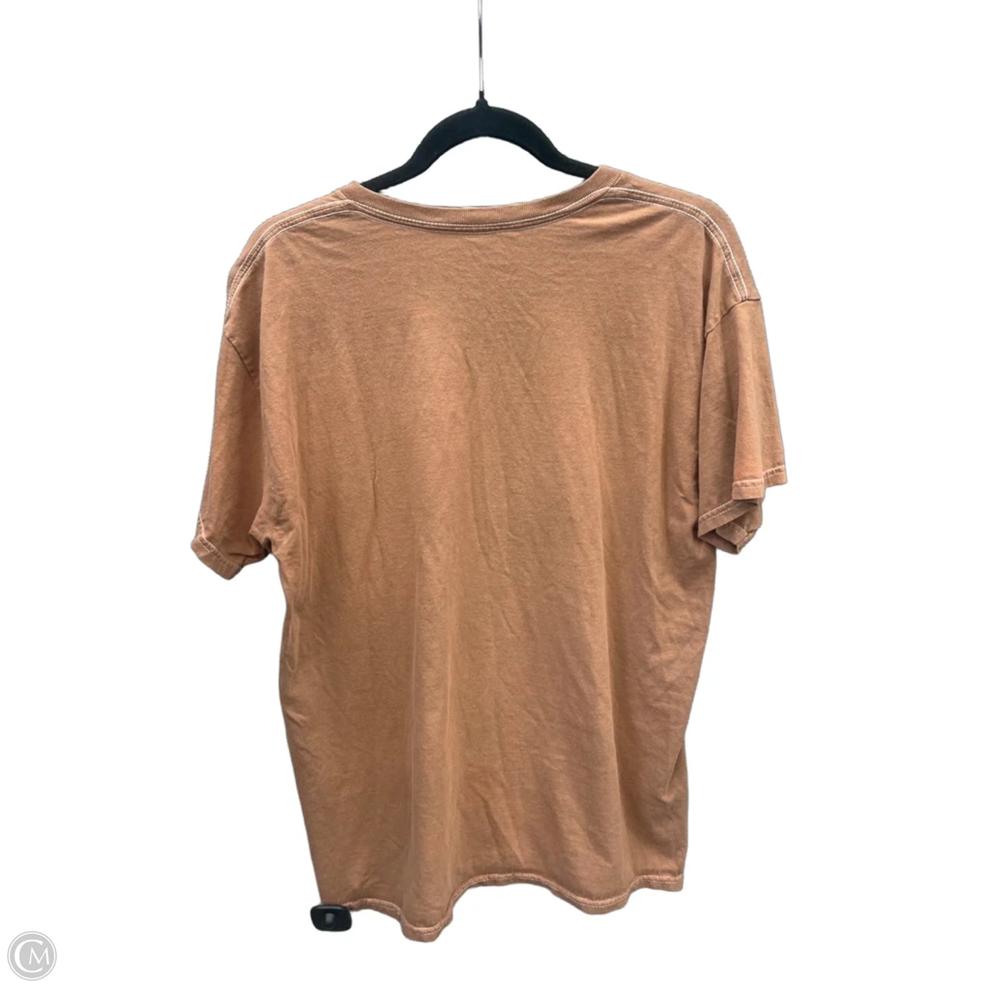 Top Short Sleeve By Full Tilt In Brown, Size: M