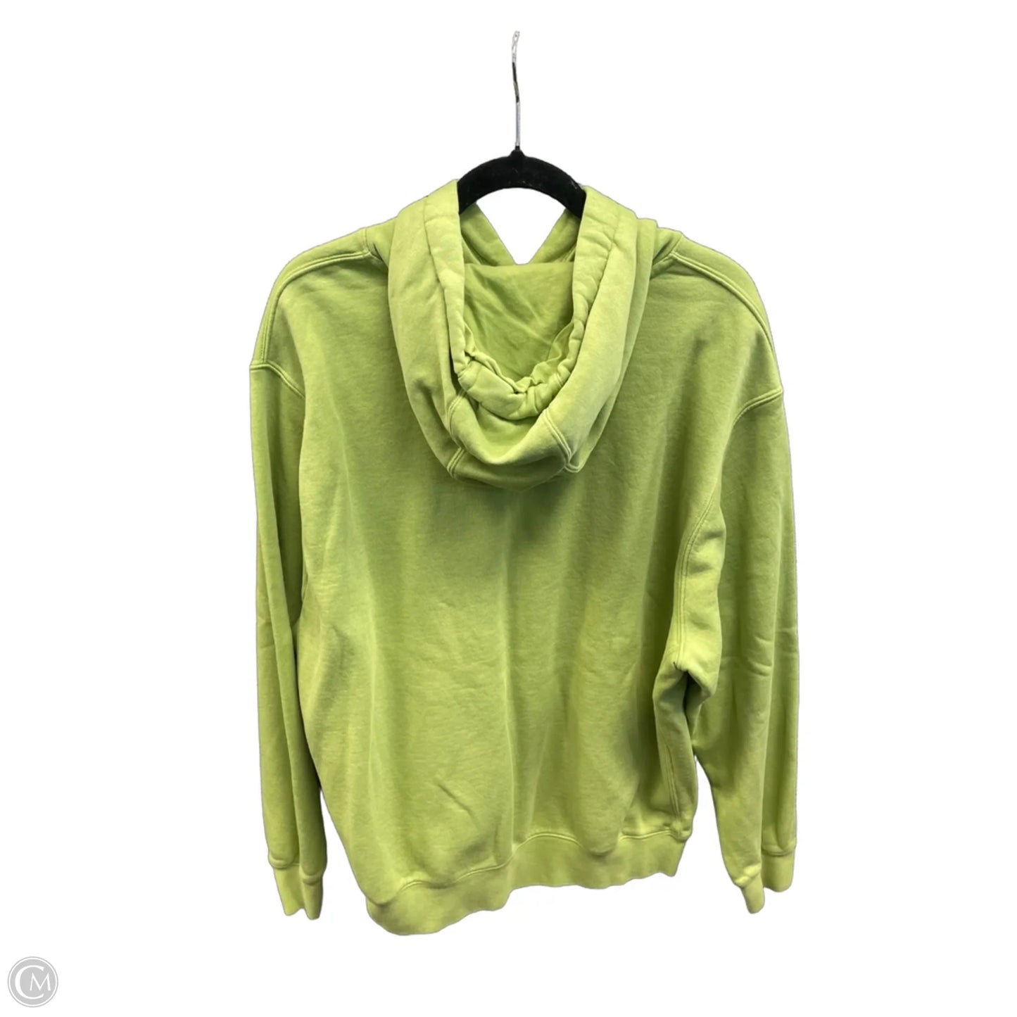 Sweatshirt Hoodie By Nike In Green, Size: Xl