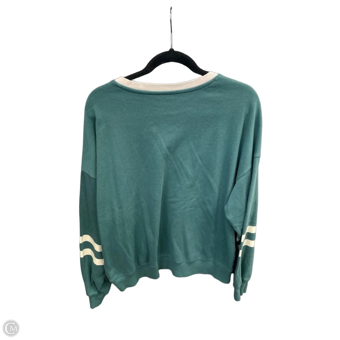 Sweatshirt Crewneck By Cmc In Green, Size: L
