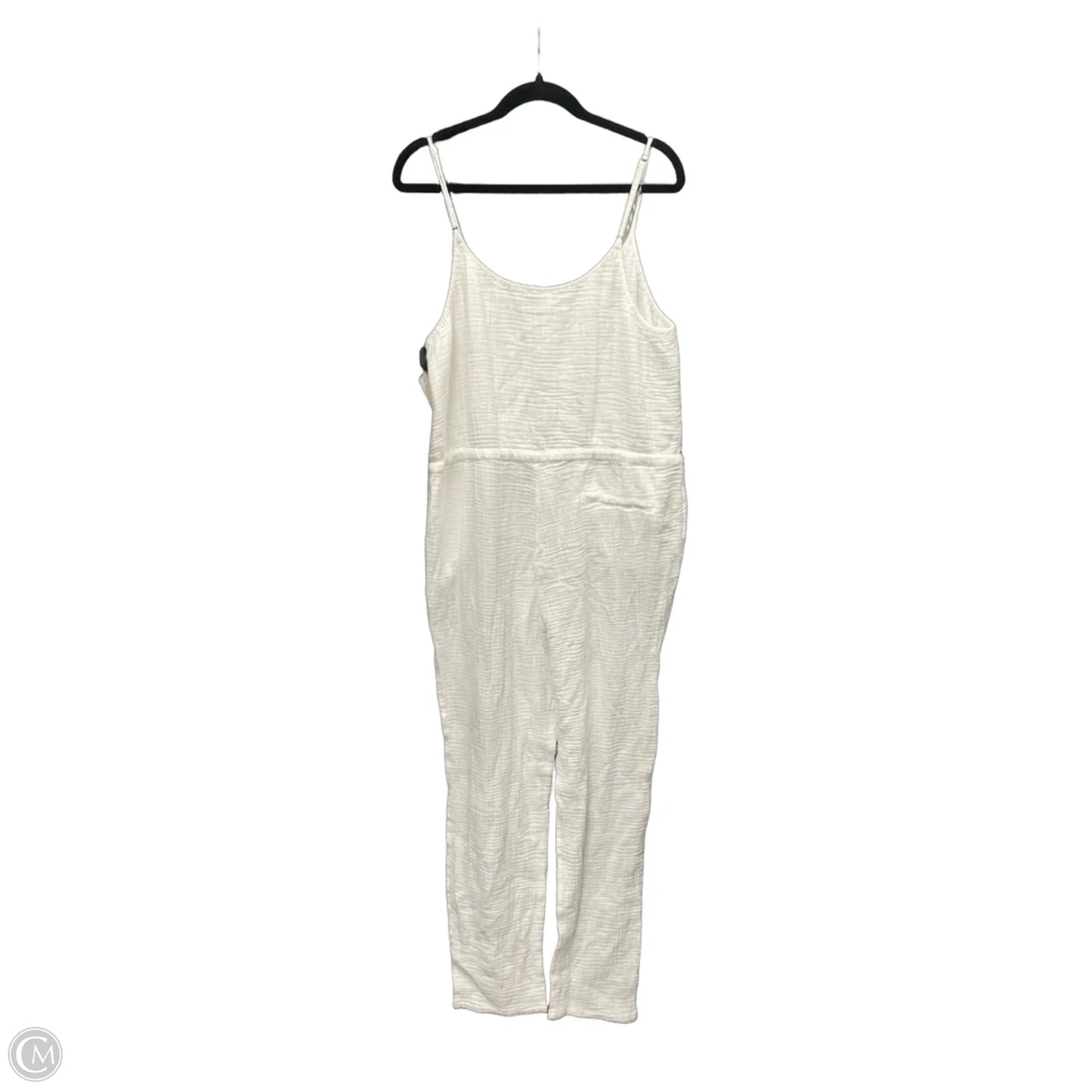 Jumpsuit By Faherty In White, Size: Xl