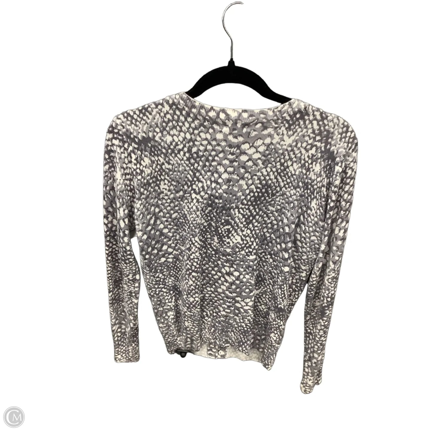 Cardigan By Clothes Mentor In Grey, Size: M