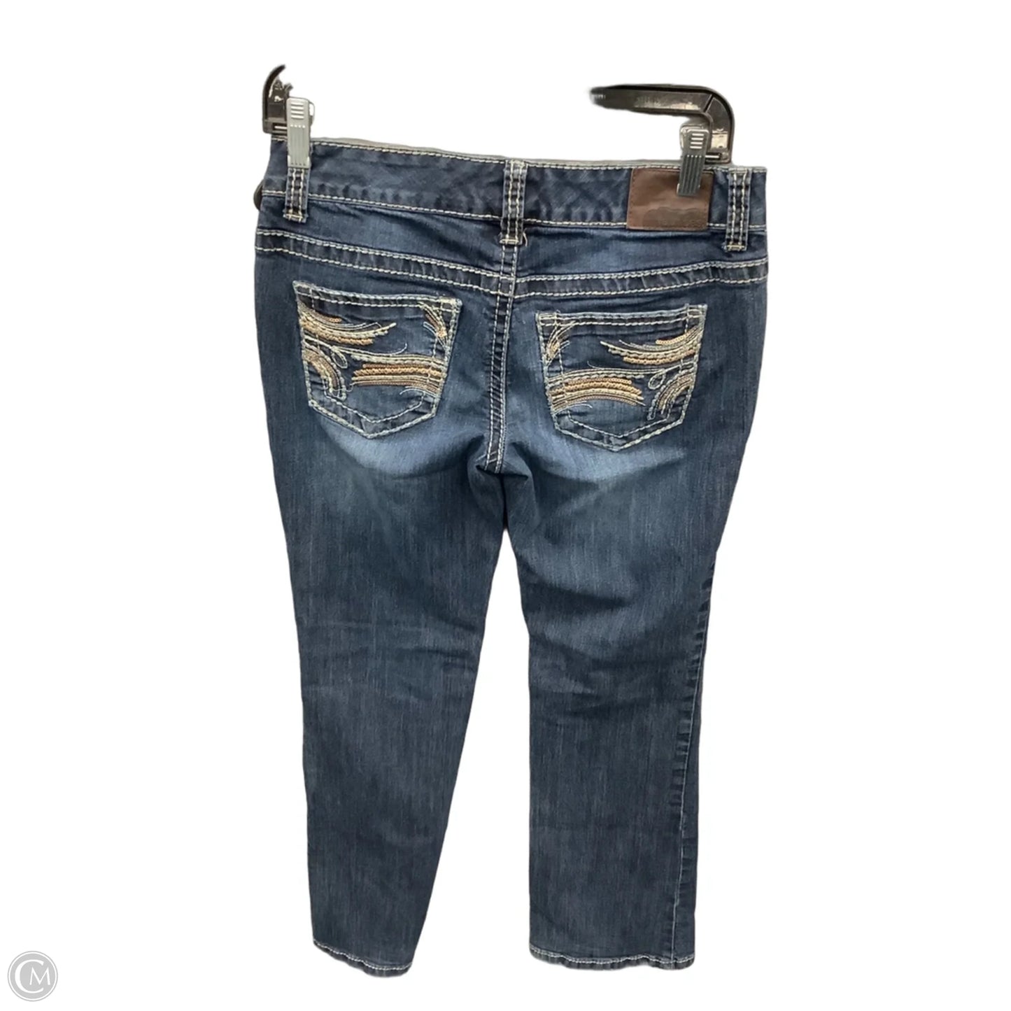 Jeans Boot Cut By Maurices In Blue Denim, Size: 4