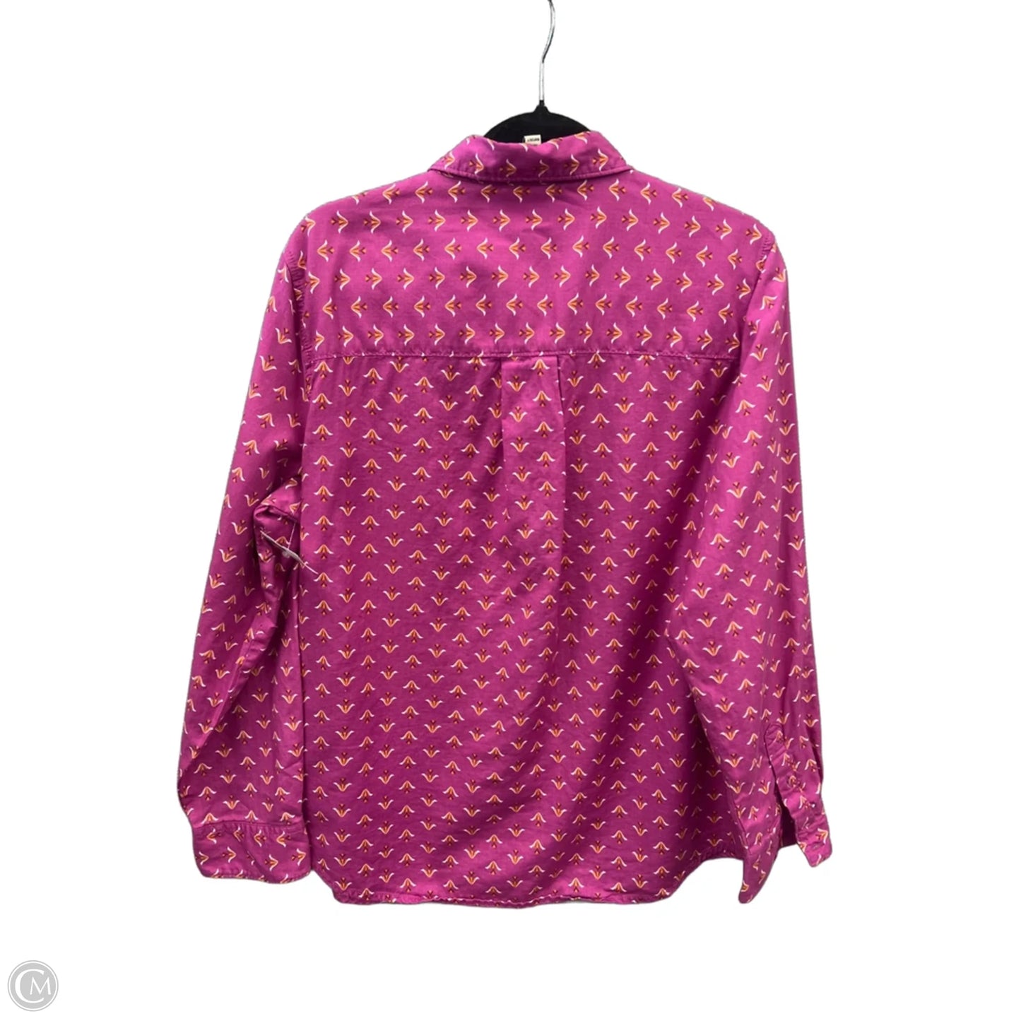 Top Long Sleeve By St Johns Bay In Pink, Size: Xl