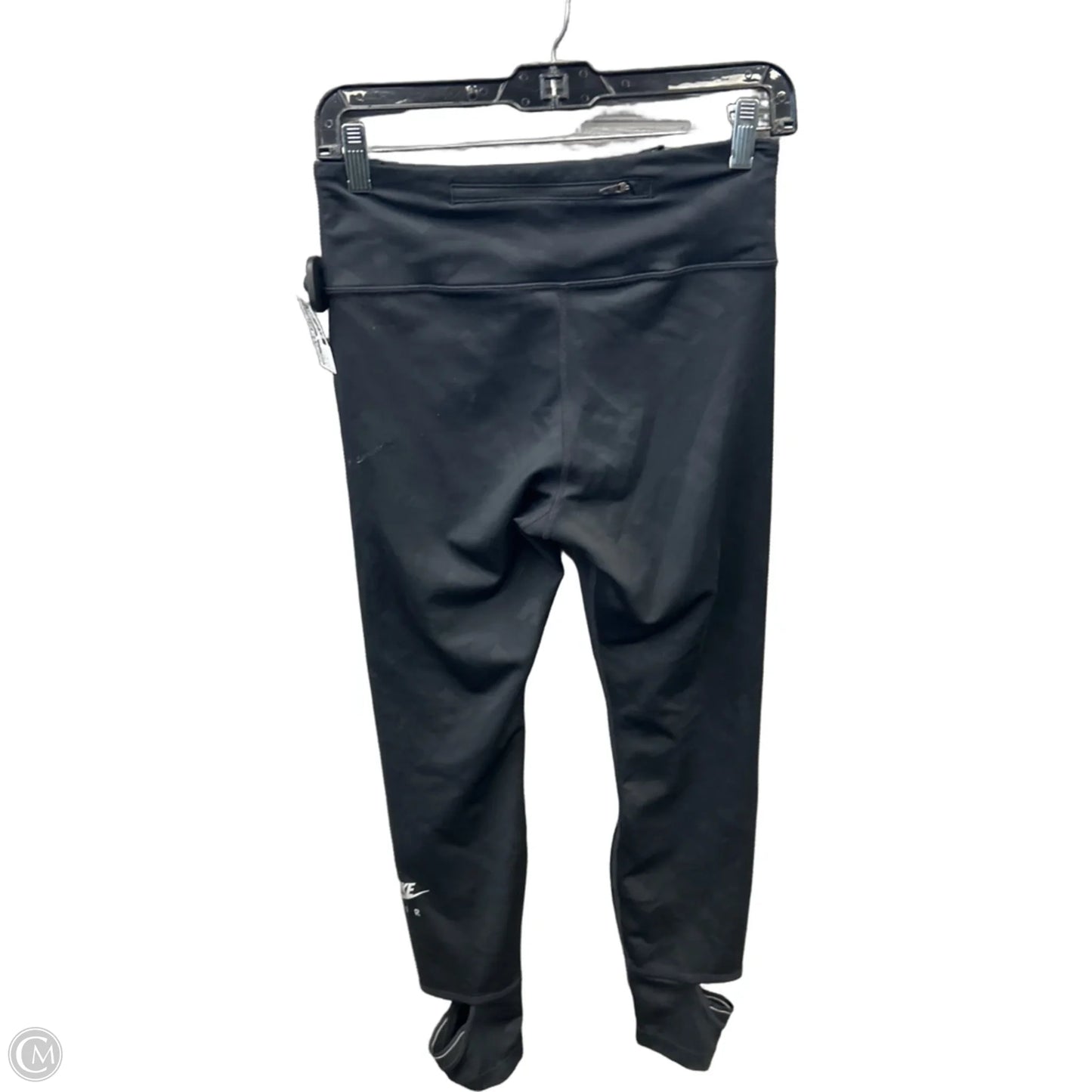 Athletic Leggings By Nike In Black, Size: M