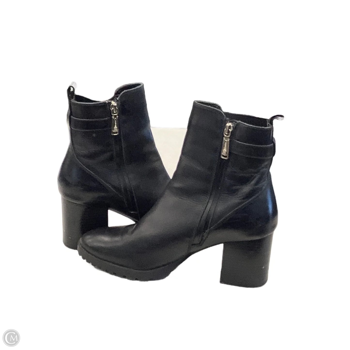 Boots Ankle Heels By Blondo In Black, Size: 9