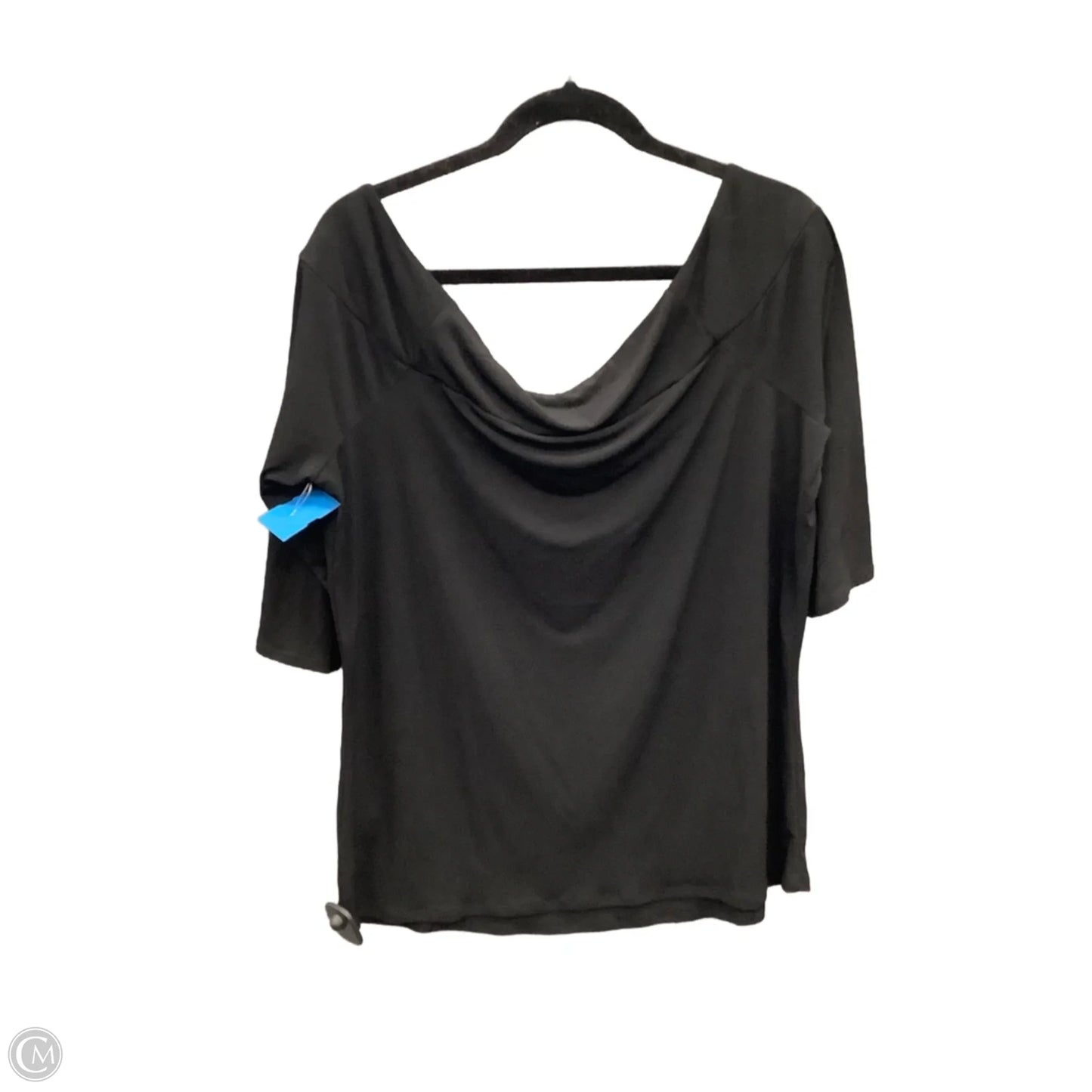 Top Short Sleeve By Torrid In Black, Size: 2x