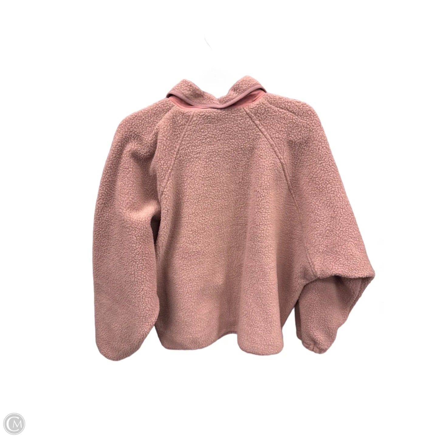 Jacket Fleece By Clothes Mentor In Pink, Size: S