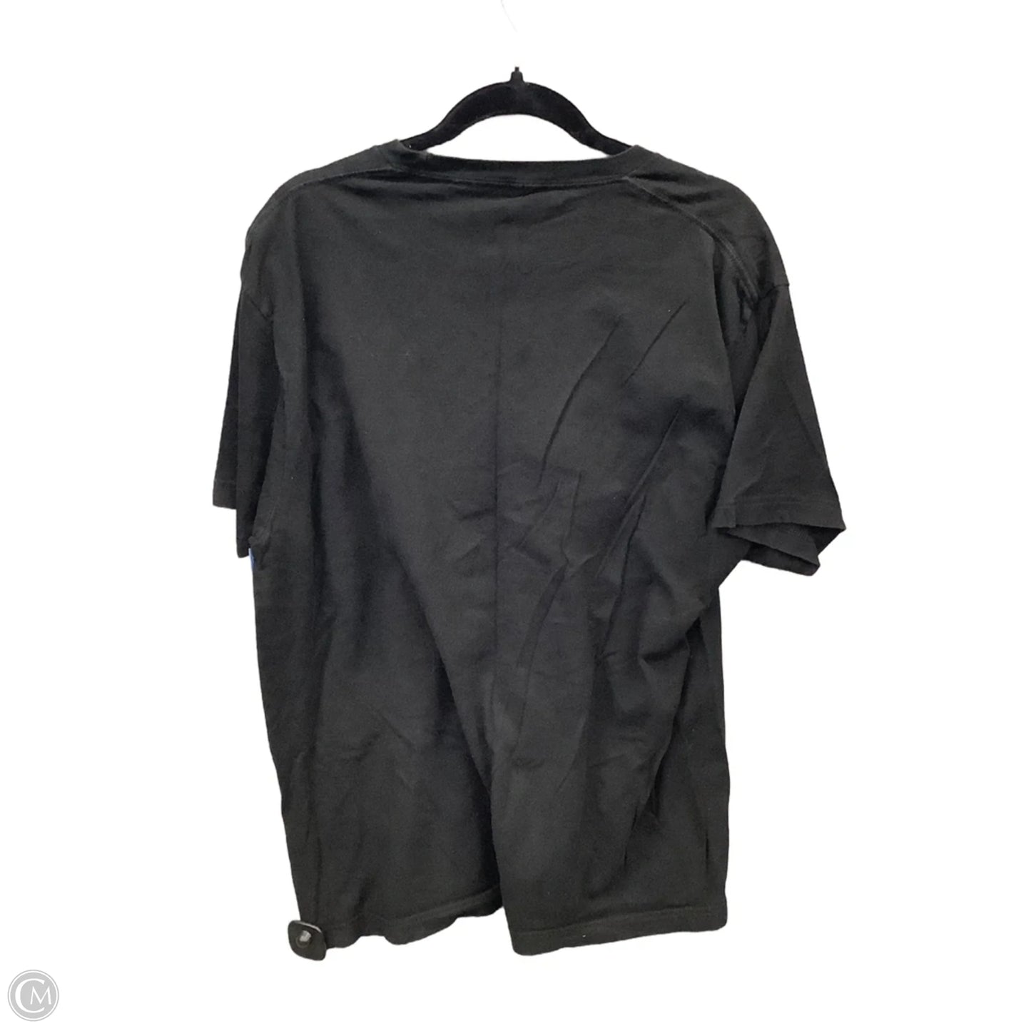 Top Short Sleeve By Clothes Mentor In Black, Size: Xl