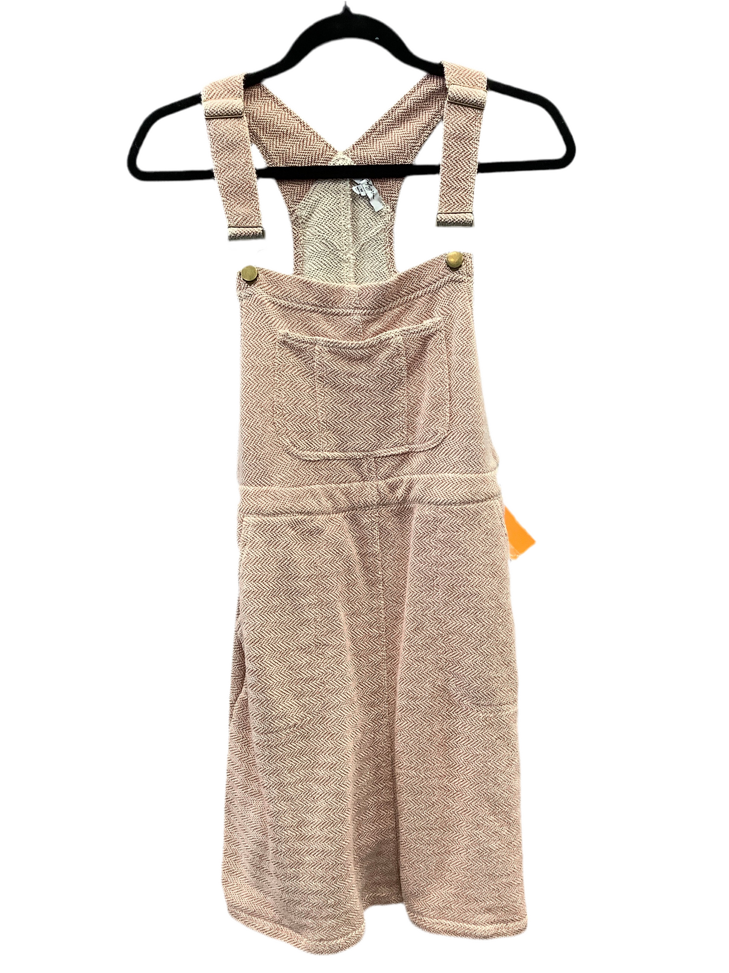 Shortalls By Clothes Mentor In Orange, Size: M