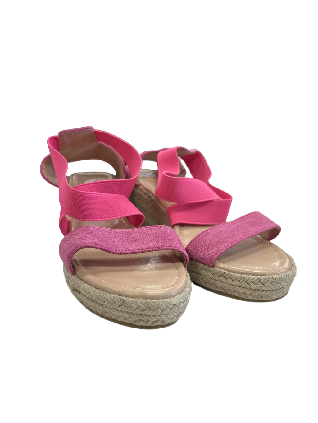 Sandals Heels Wedge By Clothes Mentor Size: 10.5