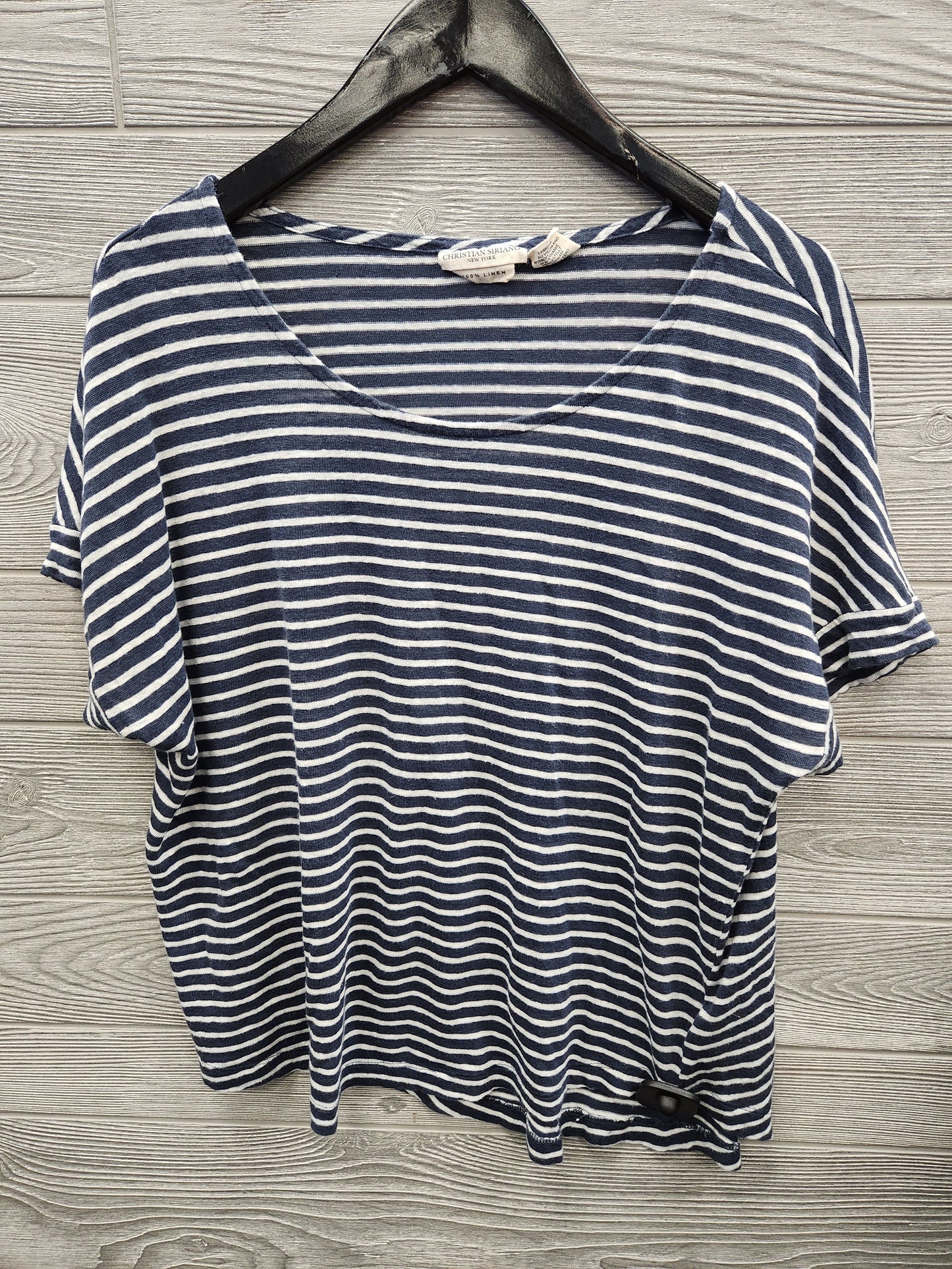 Top Short Sleeve By Christian Siriano Size: L