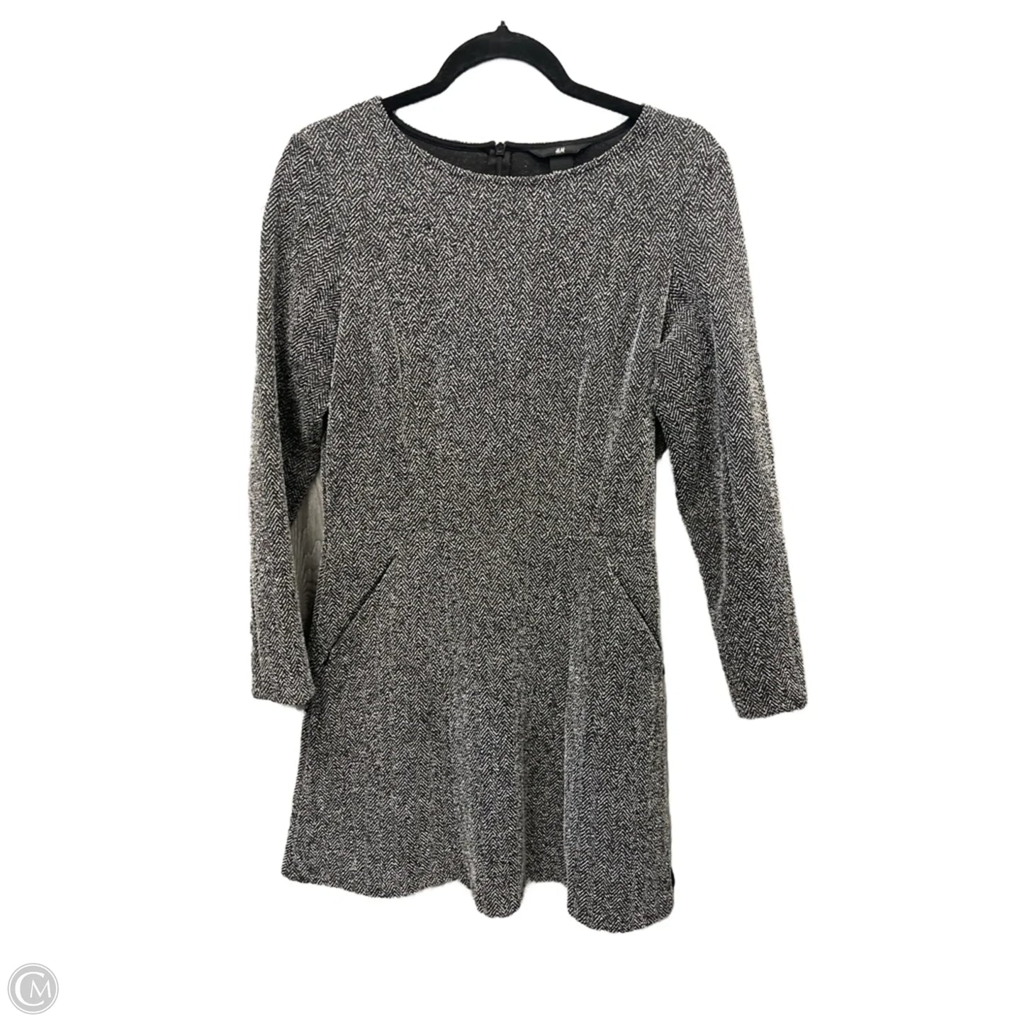 Dress Casual Short By H&m In Grey, Size: L