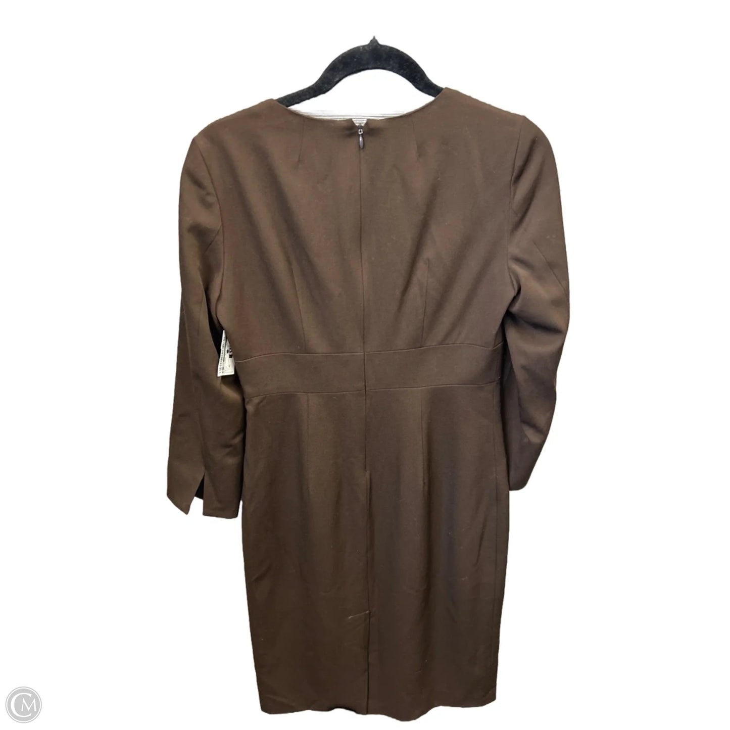 Dress Casual Midi By J. Crew In Brown, Size: Xs