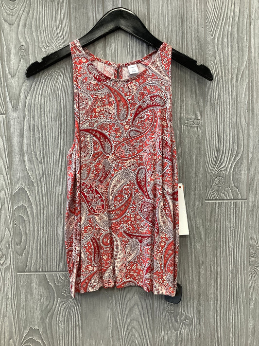 Top Sleeveless By Old Navy  Size: Petite   S