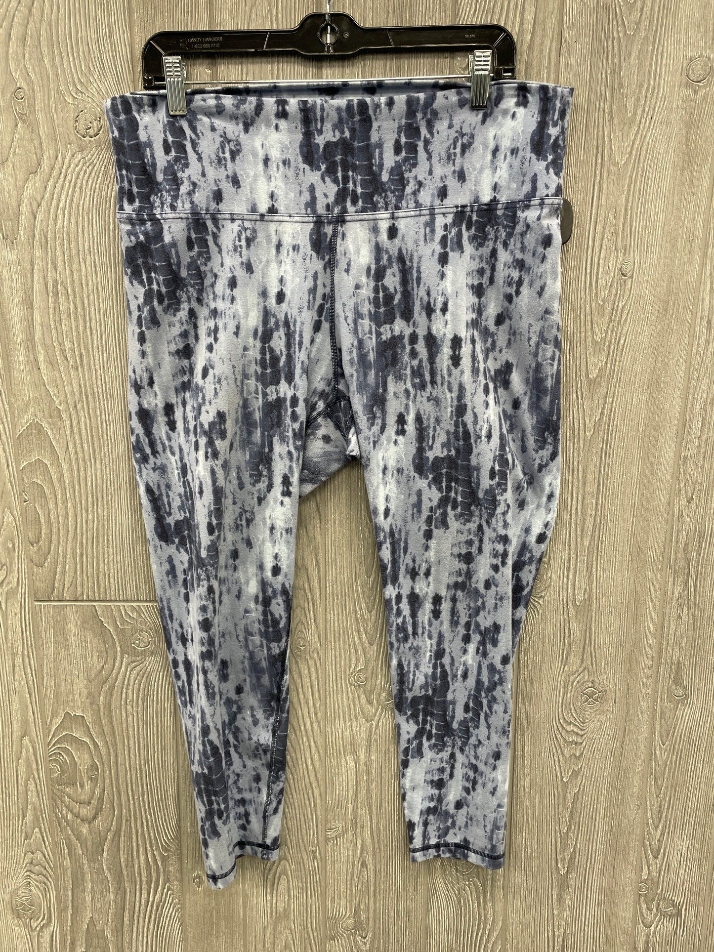 Athletic Leggings Capris By Old Navy In Blue, Size: Xxl