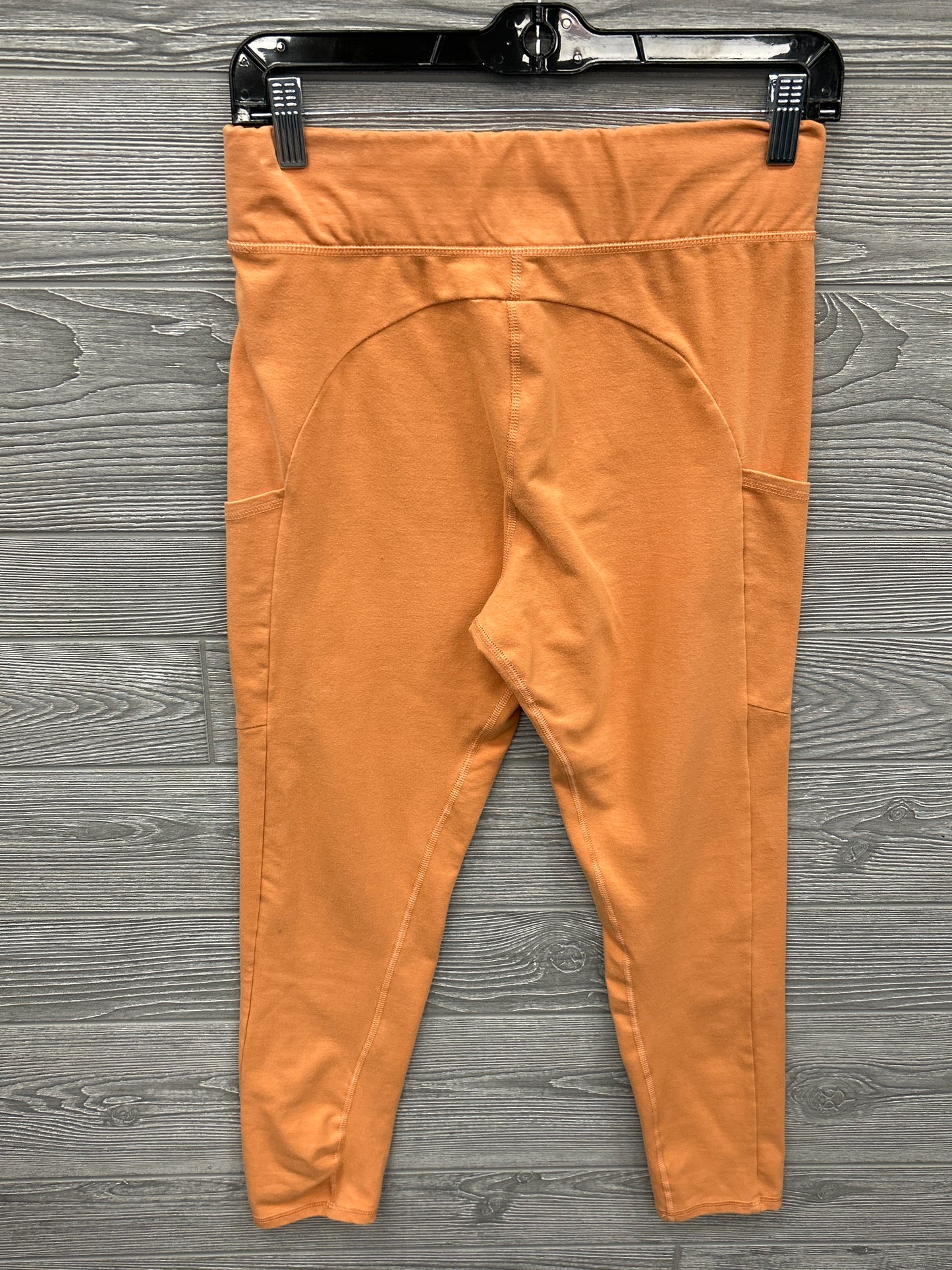 Athletic Leggings By Clothes Mentor In Orange, Size: L