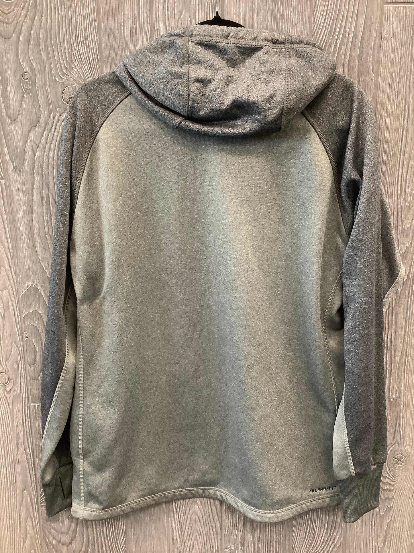 Athletic Sweatshirt Hoodie By Nike Apparel In Grey, Size: Xl