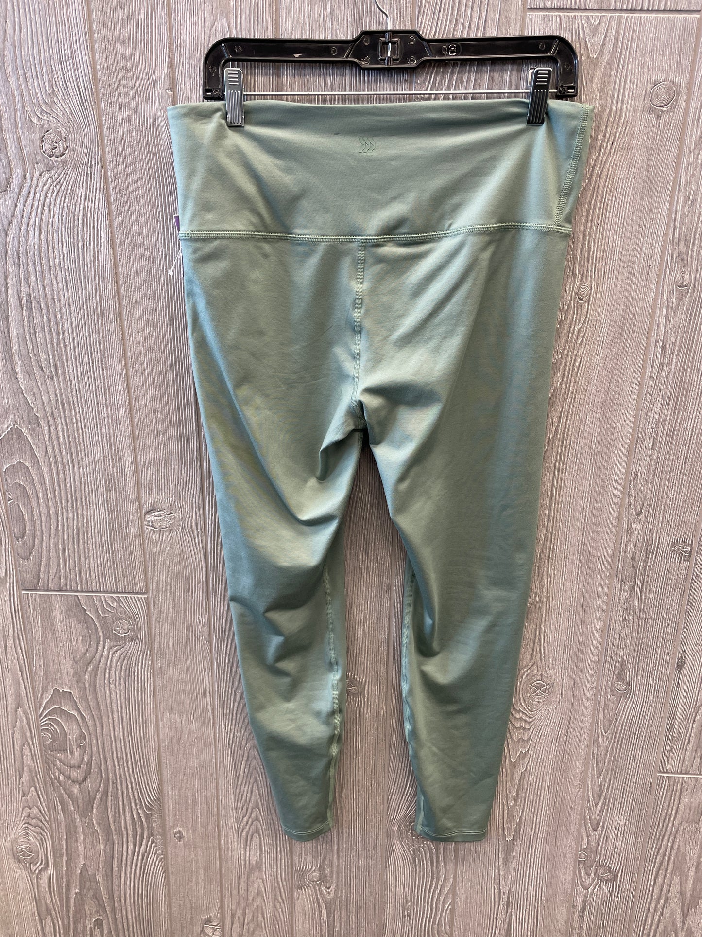 Athletic Leggings Capris By All In Motion In Green, Size: L