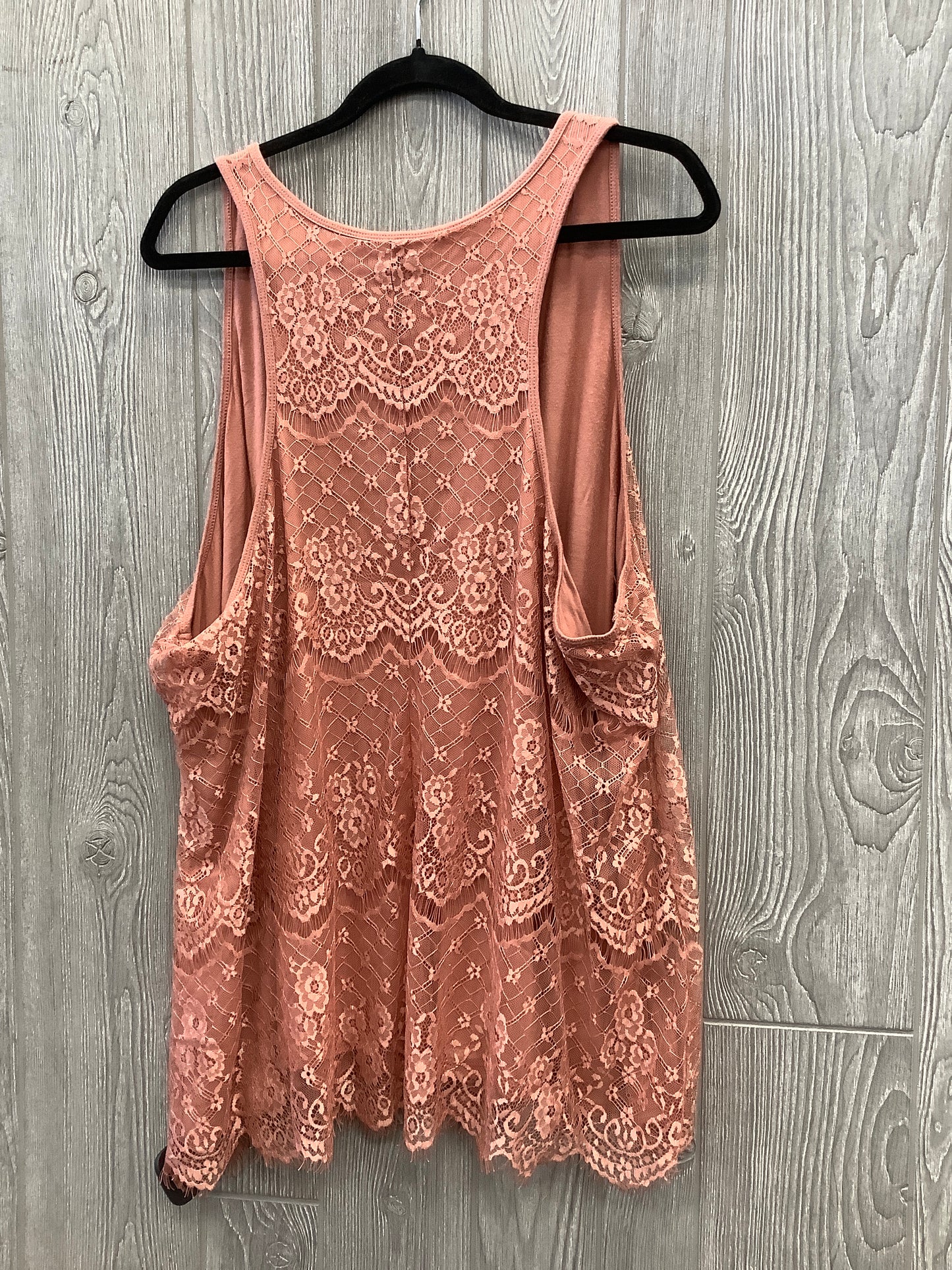 Orange Top Sleeveless Maurices, Size 3x