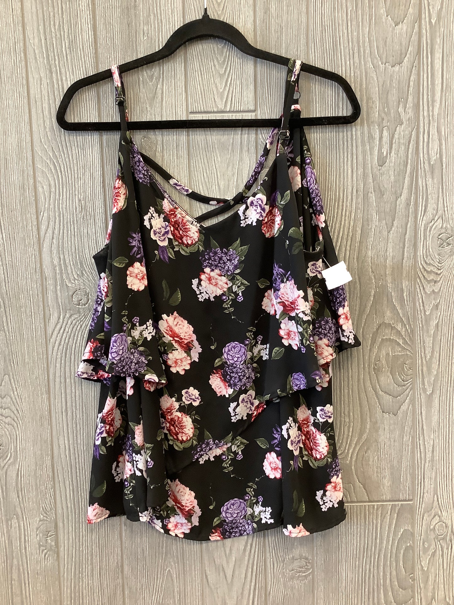 Black Blouse Sleeveless Torrid, Size 2x