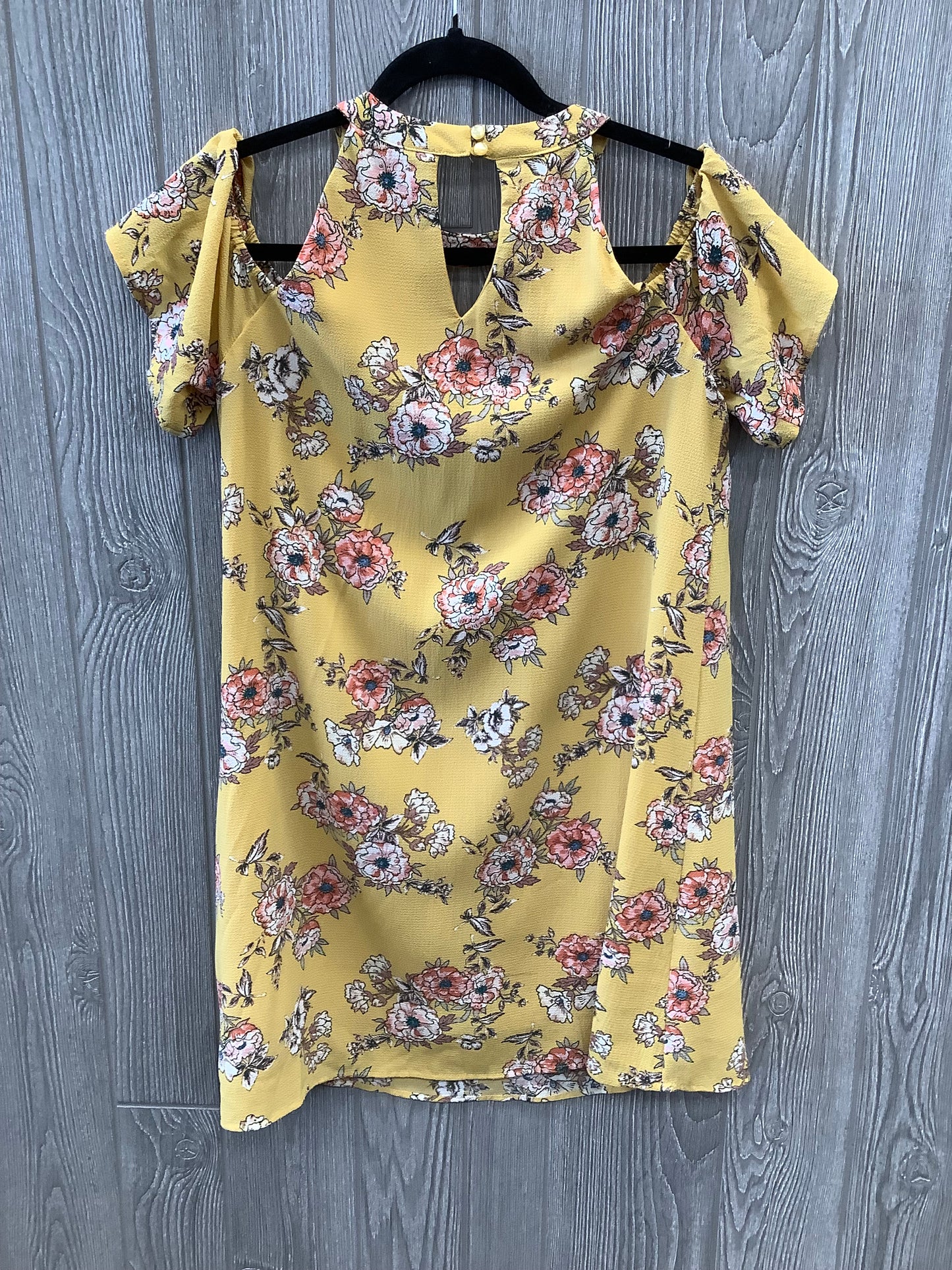 Yellow Dress Casual Short As U Wish, Size S