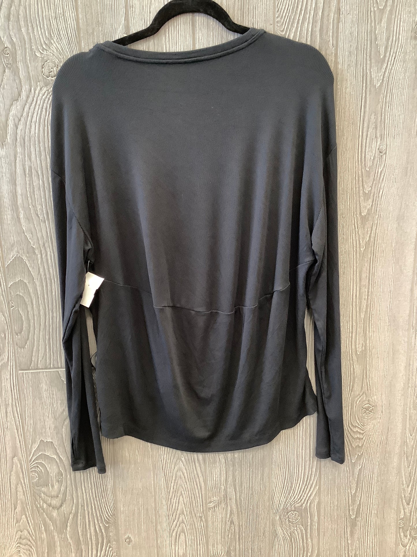 Athletic Top Long Sleeve Crewneck By All In Motion In Black, Size: S