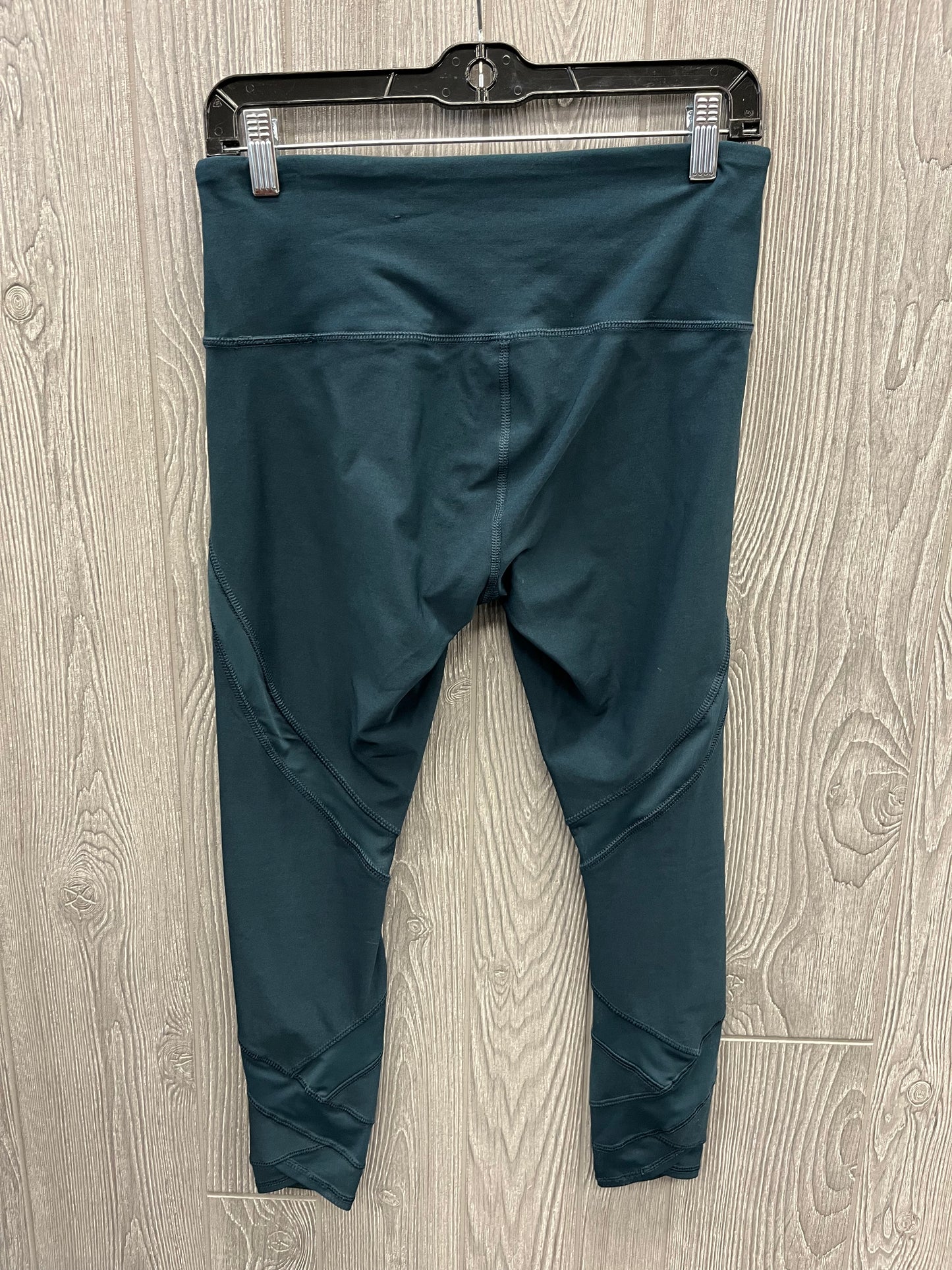 Athletic Leggings Capris By Rbx In Green, Size: M