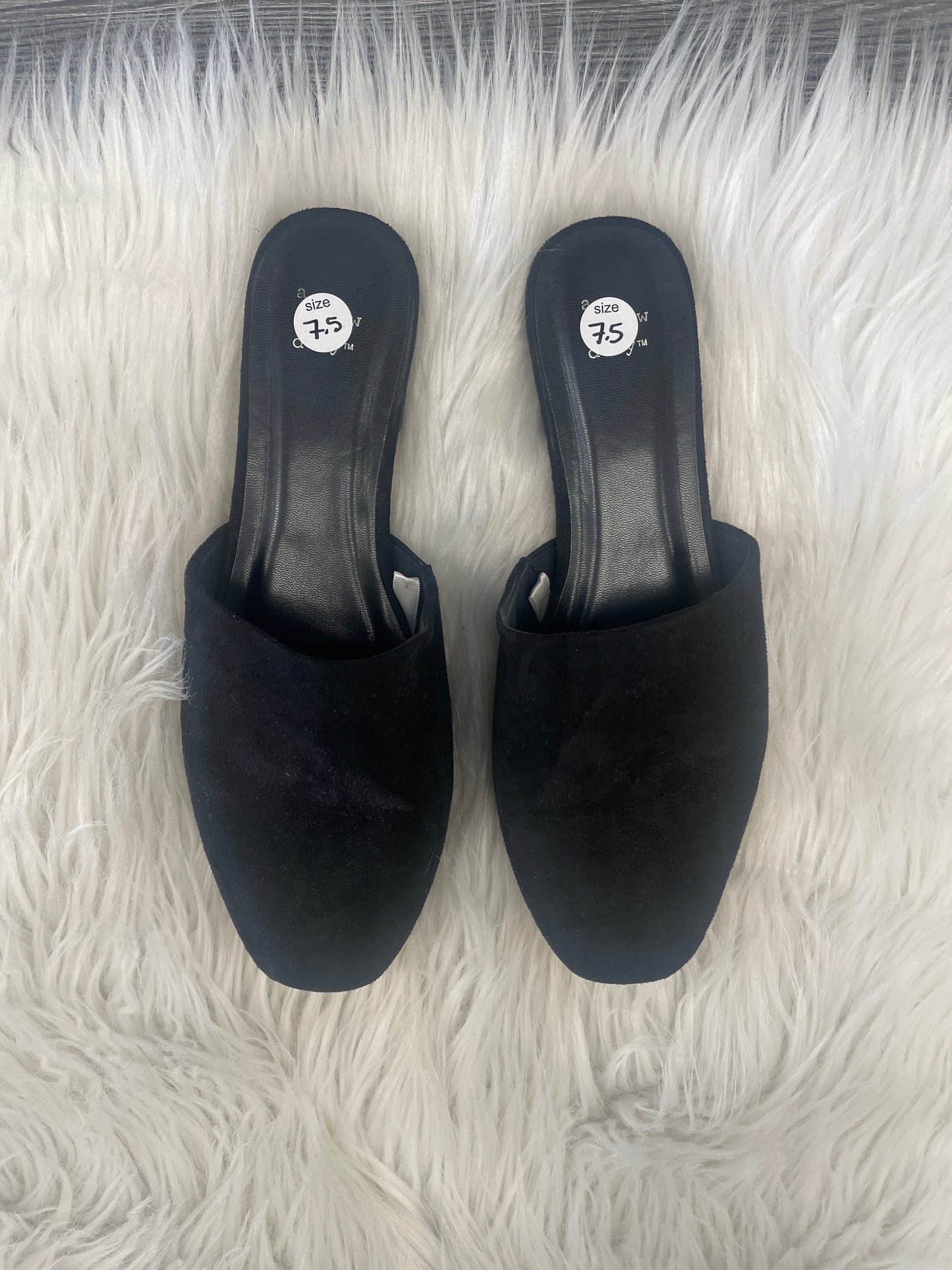 Shoes Flats By A New Day In Black, Size: 7.5