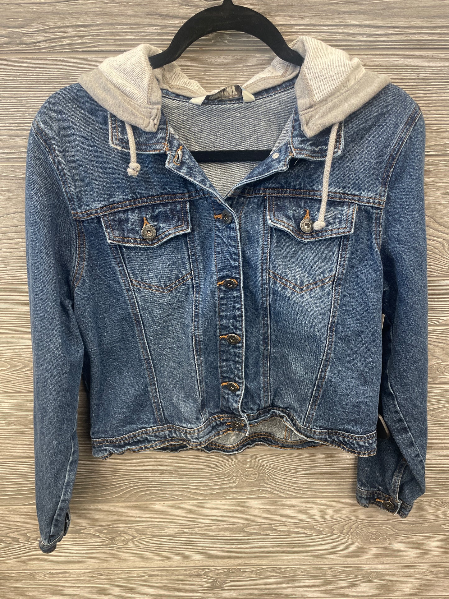 Jacket Denim By Highway In Blue Denim, Size: Xl