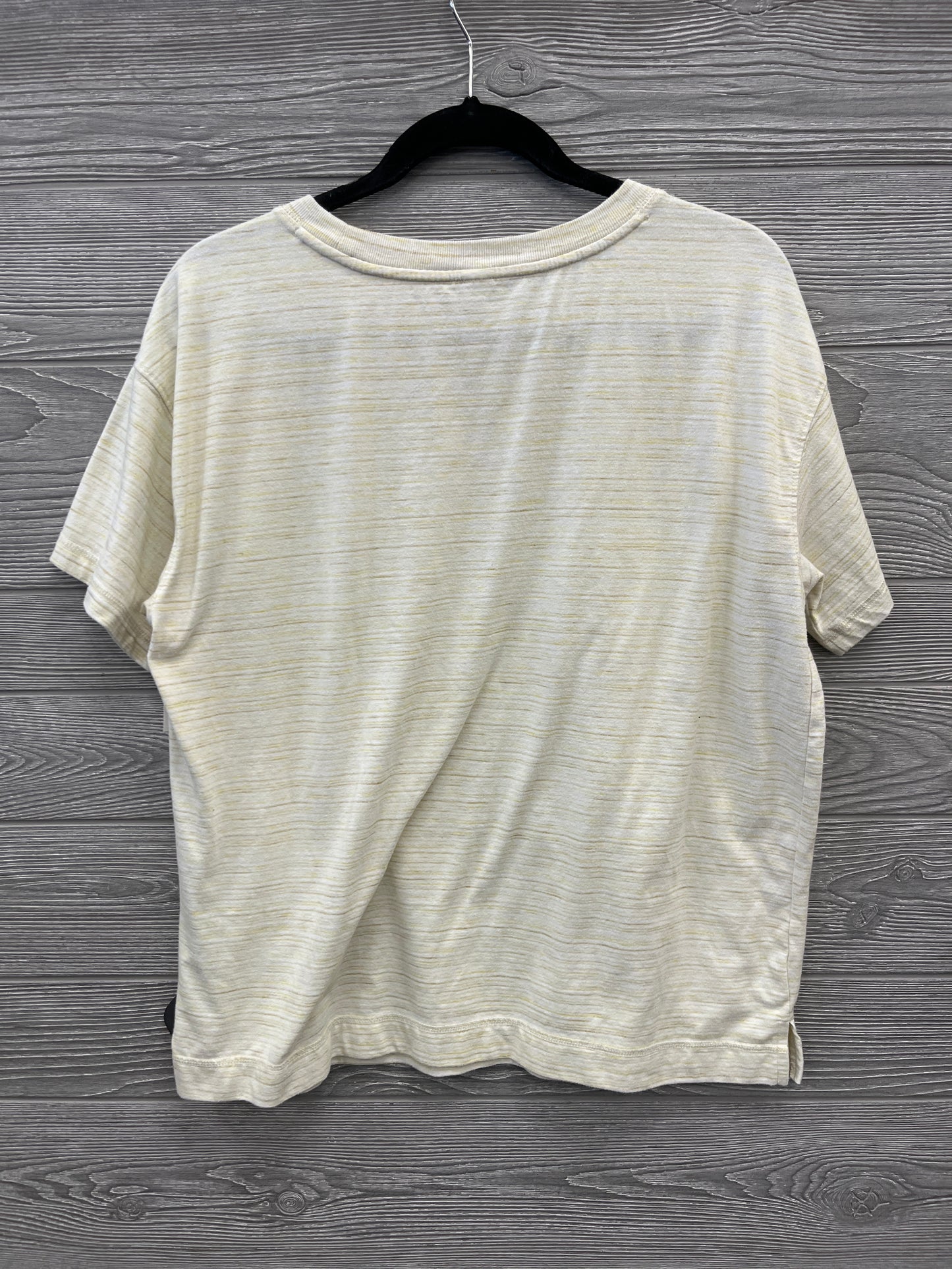 Top Short Sleeve By Old Navy In Yellow, Size: M