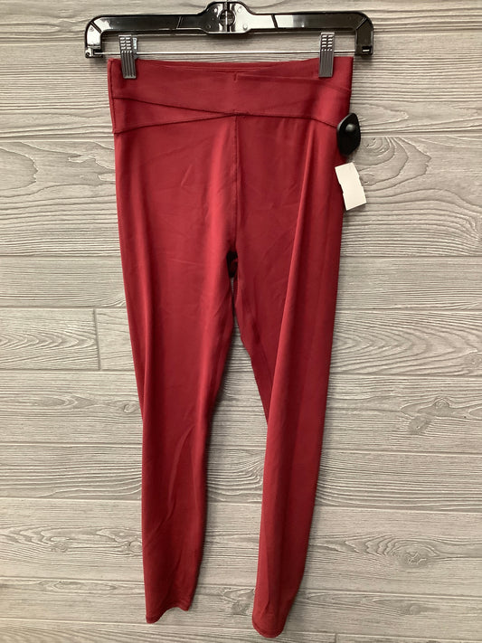 Athletic Leggings By Joy Lab In Red, Size: Xs