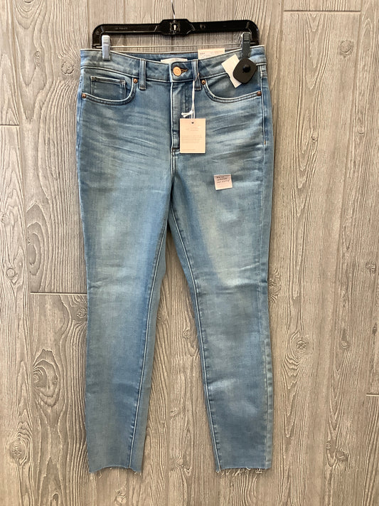 Jeans Skinny By Lc Lauren Conrad In Blue Denim, Size: 8