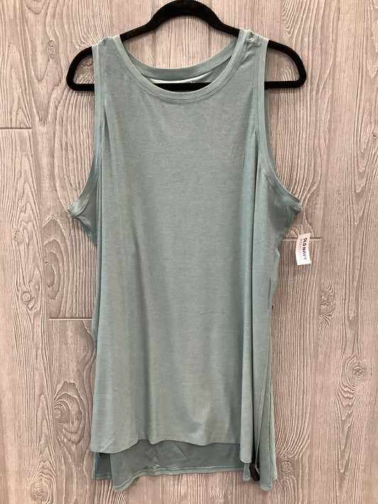 Athletic Tank Top By Old Navy In Green, Size: Xl