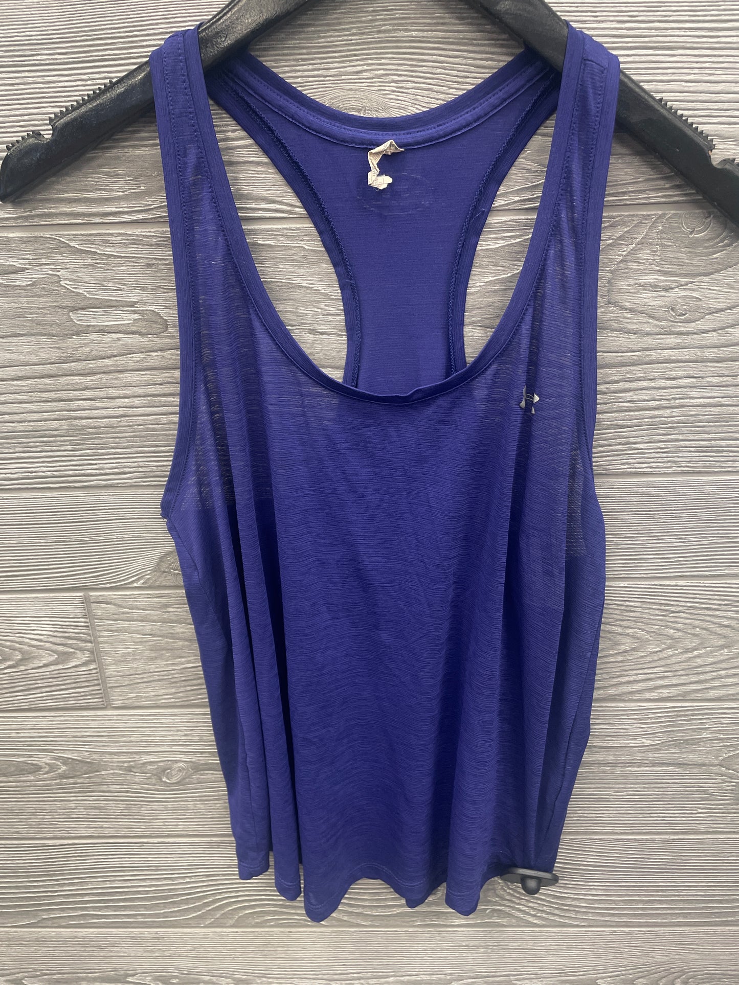 Athletic Tank Top By Under Armour In Purple, Size: S