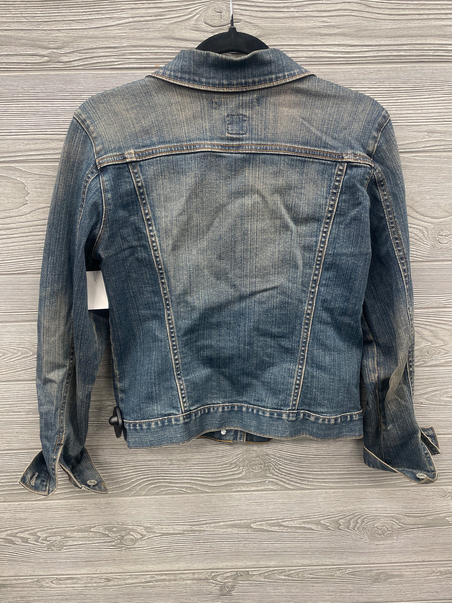 Jacket Denim By Gap In Blue Denim, Size: M