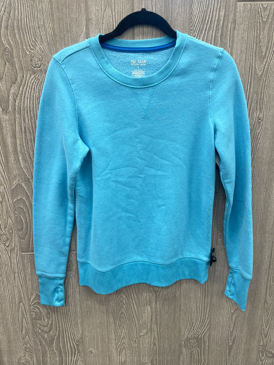 Athletic Sweatshirt Crewneck By Tek Gear In Blue, Size: S