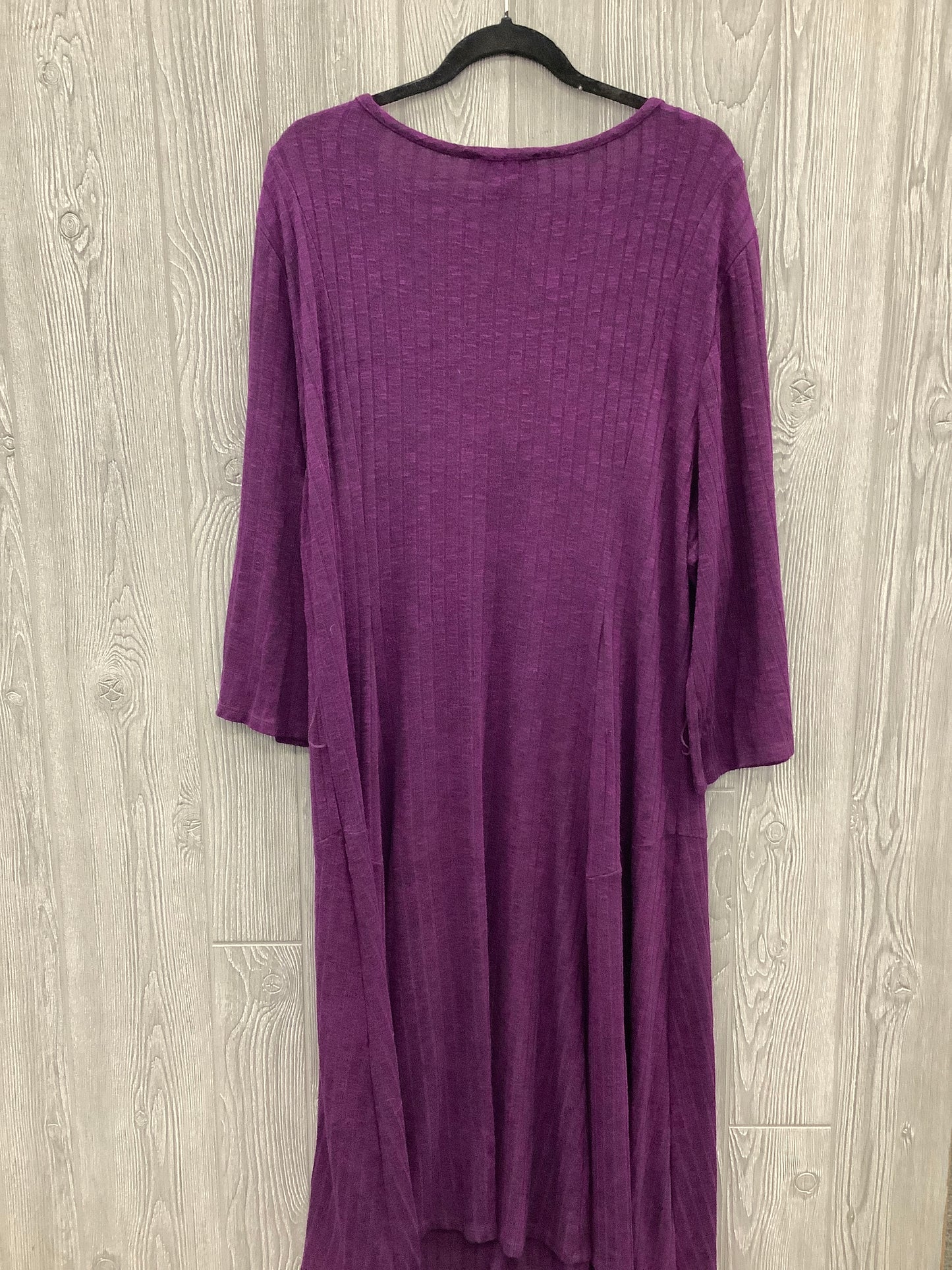 Dress Casual Midi By Ronnie Nicole In Purple, Size: 3x