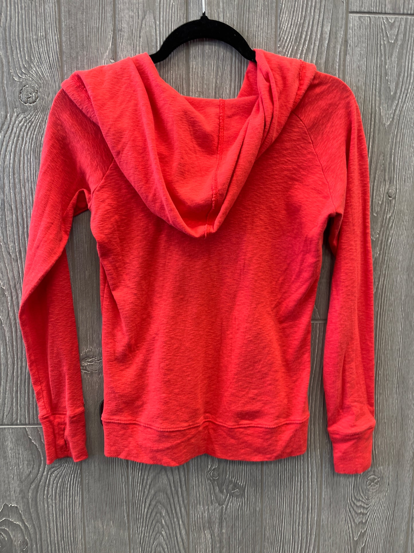 Athletic Top Long Sleeve Hoodie By Columbia In Red, Size: S