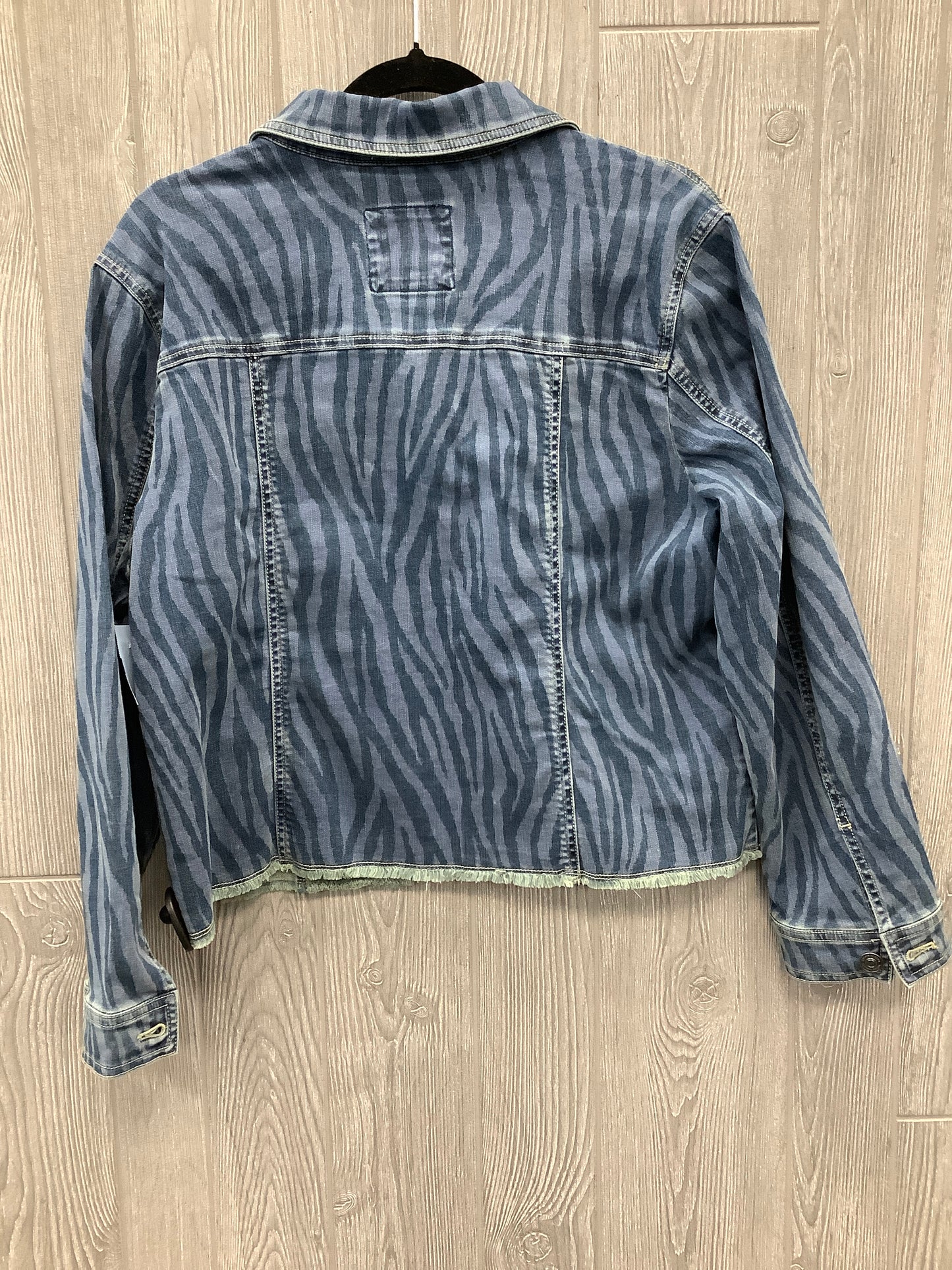 Jacket Denim By Tommy Bahama In Blue Denim, Size: L