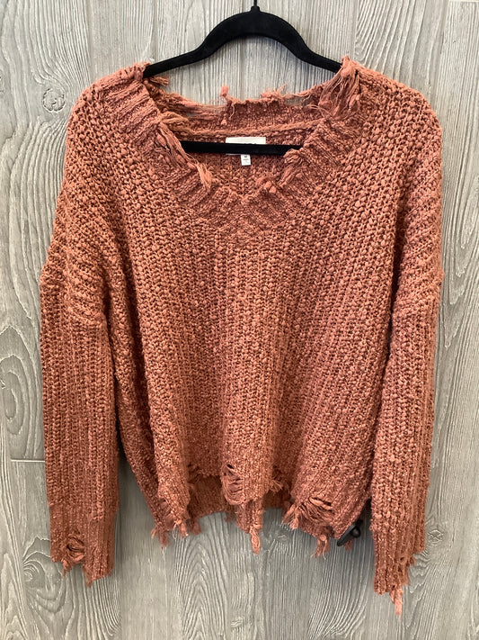 Sweater By Cmc In Brown, Size: M